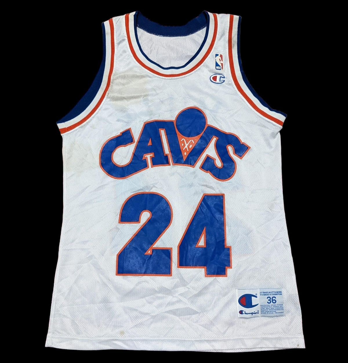 Champion Vintage 90s Champion NBA Cleveland Cavaliers Chris Mills #24 Size US S / EU 44-46 / 1 - 1 Thumbnail
