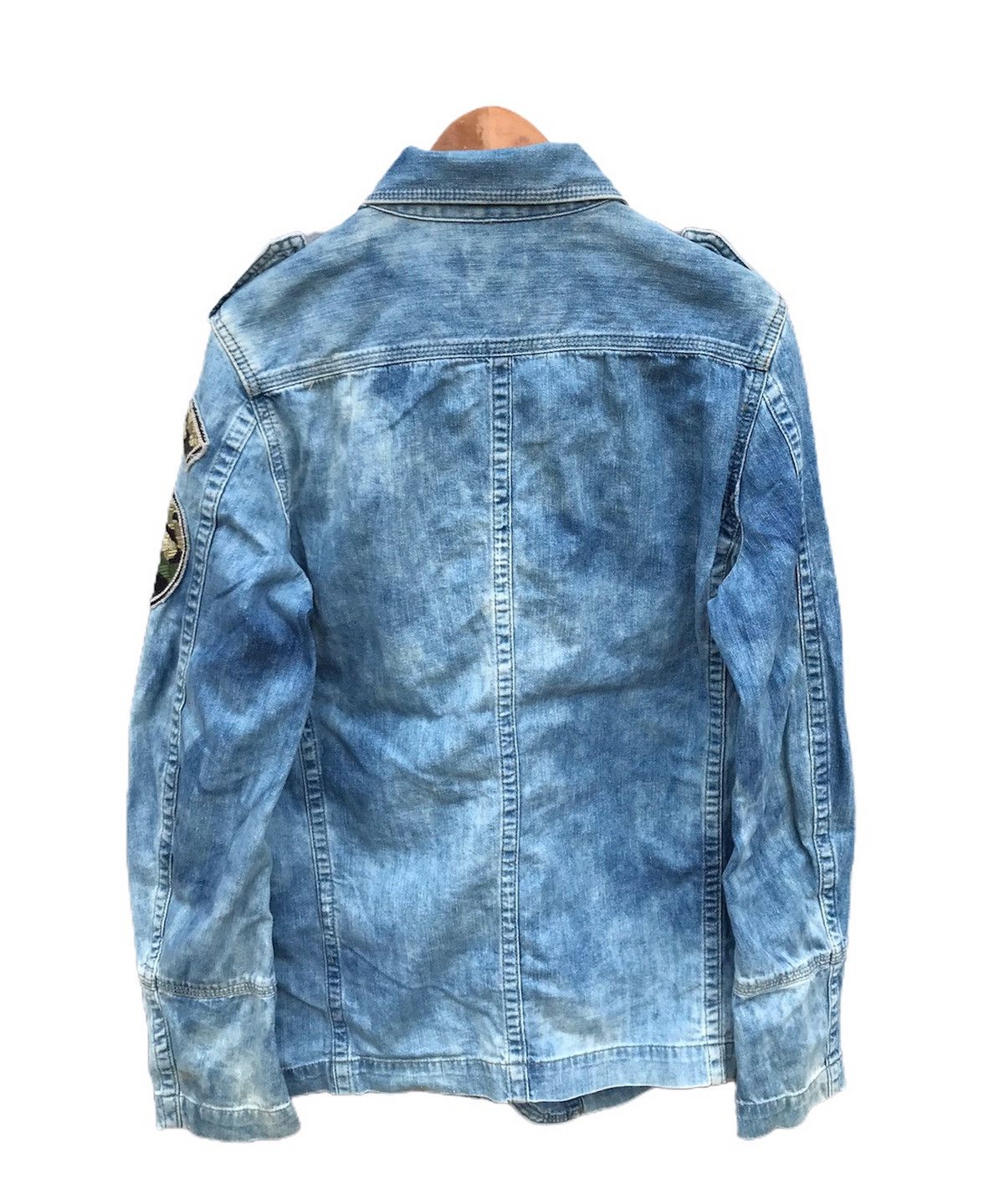 Diesel Diesel military blue denim jacket Size US S / EU 44-46 / 1 - 4 Thumbnail