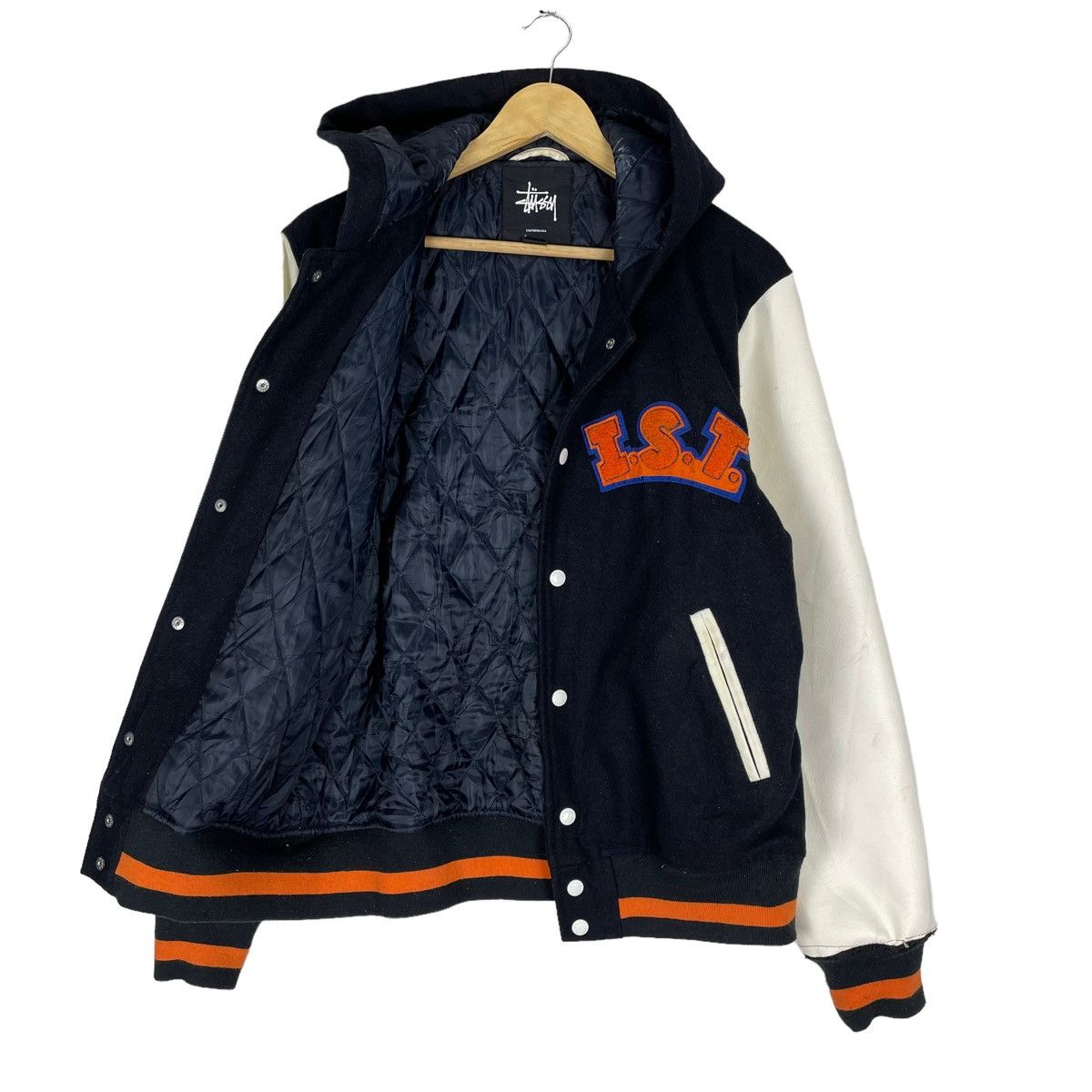 Stussy 🔥STUSSY TRIBE VARSITY BUTTON JACKET Size US L / EU 52-54 / 3 - 11 Thumbnail
