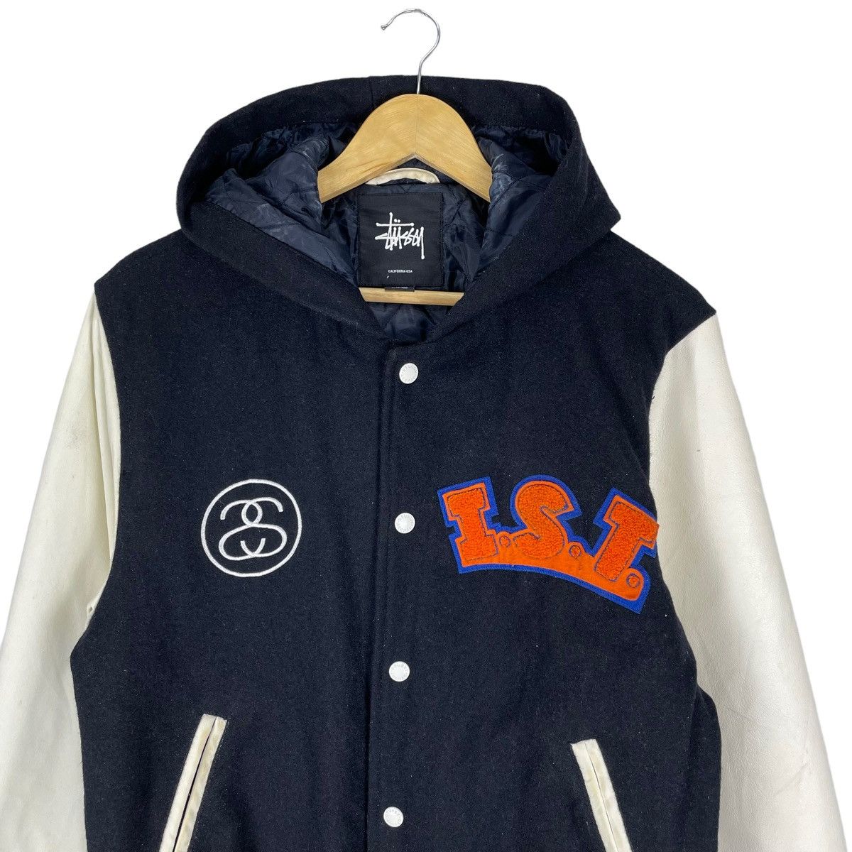 Stussy 🔥STUSSY TRIBE VARSITY BUTTON JACKET Size US L / EU 52-54 / 3 - 5 Thumbnail
