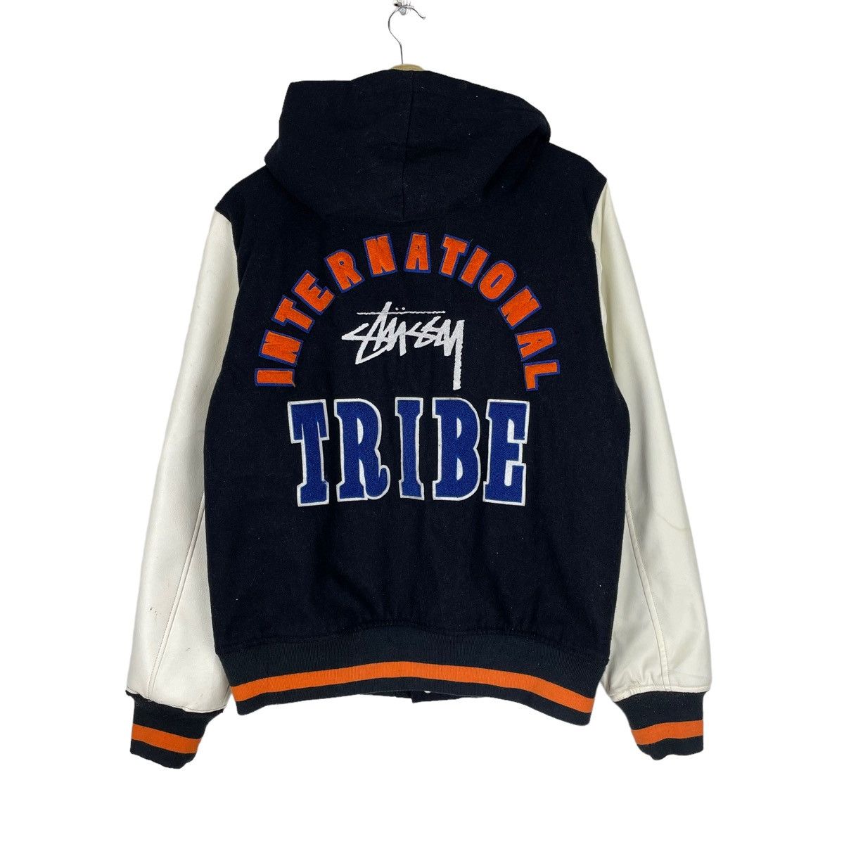 Stussy 🔥STUSSY TRIBE VARSITY BUTTON JACKET Size US L / EU 52-54 / 3 - 13 Thumbnail