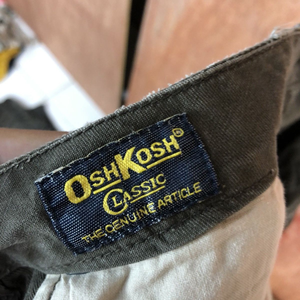 Oshkosh DL OshKosh Grey Multipocket Cargo bush Pants #c670 Size US 32 / EU 48 - 13 Thumbnail
