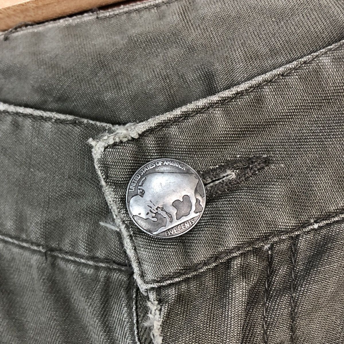 Oshkosh DL OshKosh Grey Multipocket Cargo bush Pants #c670 Size US 32 / EU 48 - 7 Thumbnail