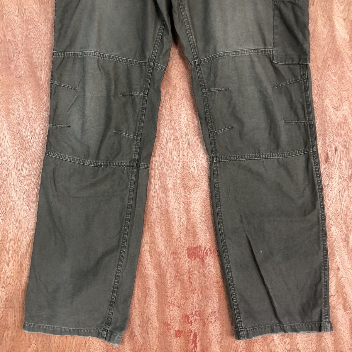 Oshkosh DL OshKosh Grey Multipocket Cargo bush Pants #c670 Size US 32 / EU 48 - 3 Thumbnail