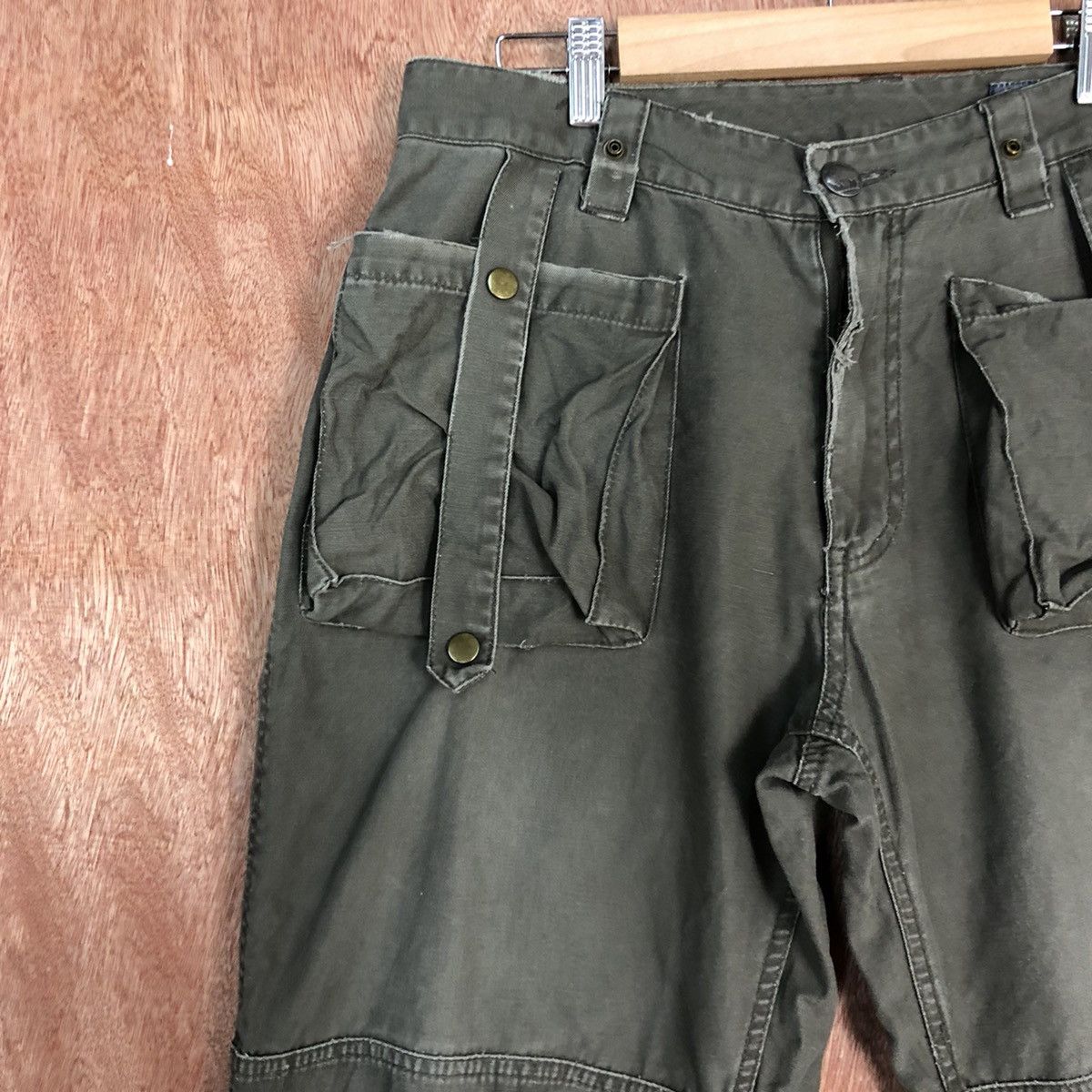 Oshkosh DL OshKosh Grey Multipocket Cargo bush Pants #c670 Size US 32 / EU 48 - 6 Thumbnail