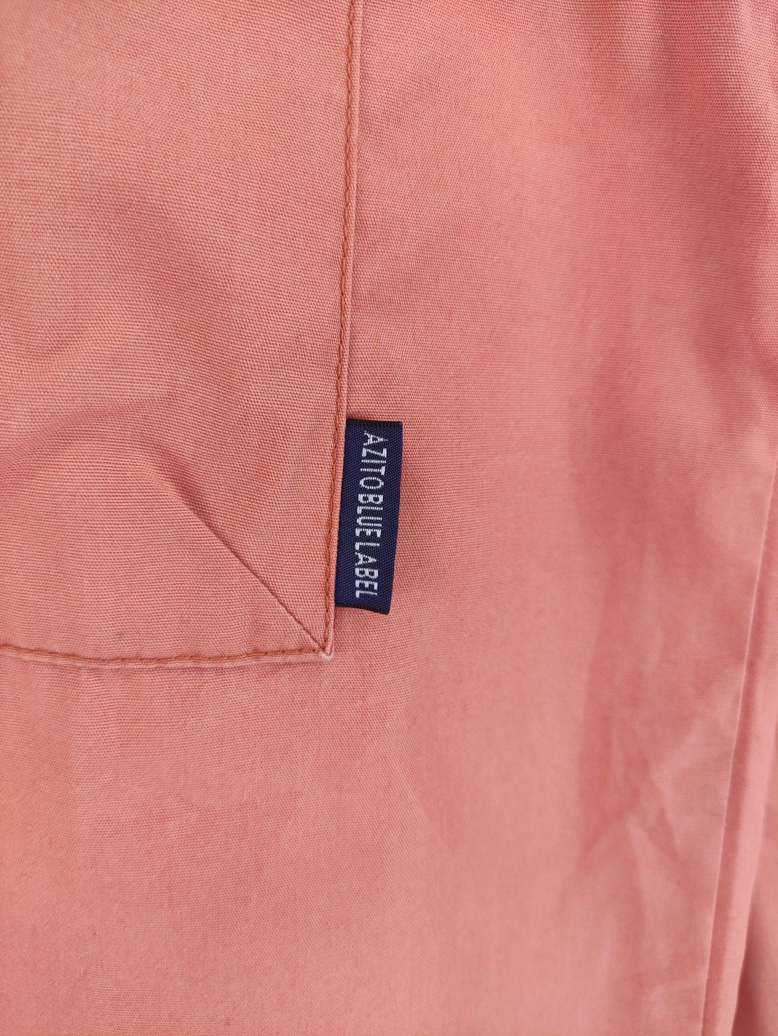 Japanese Brand Vintage Azito Blue Label Work Wear Snap Button Size US L / EU 52-54 / 3 - 2 Thumbnail