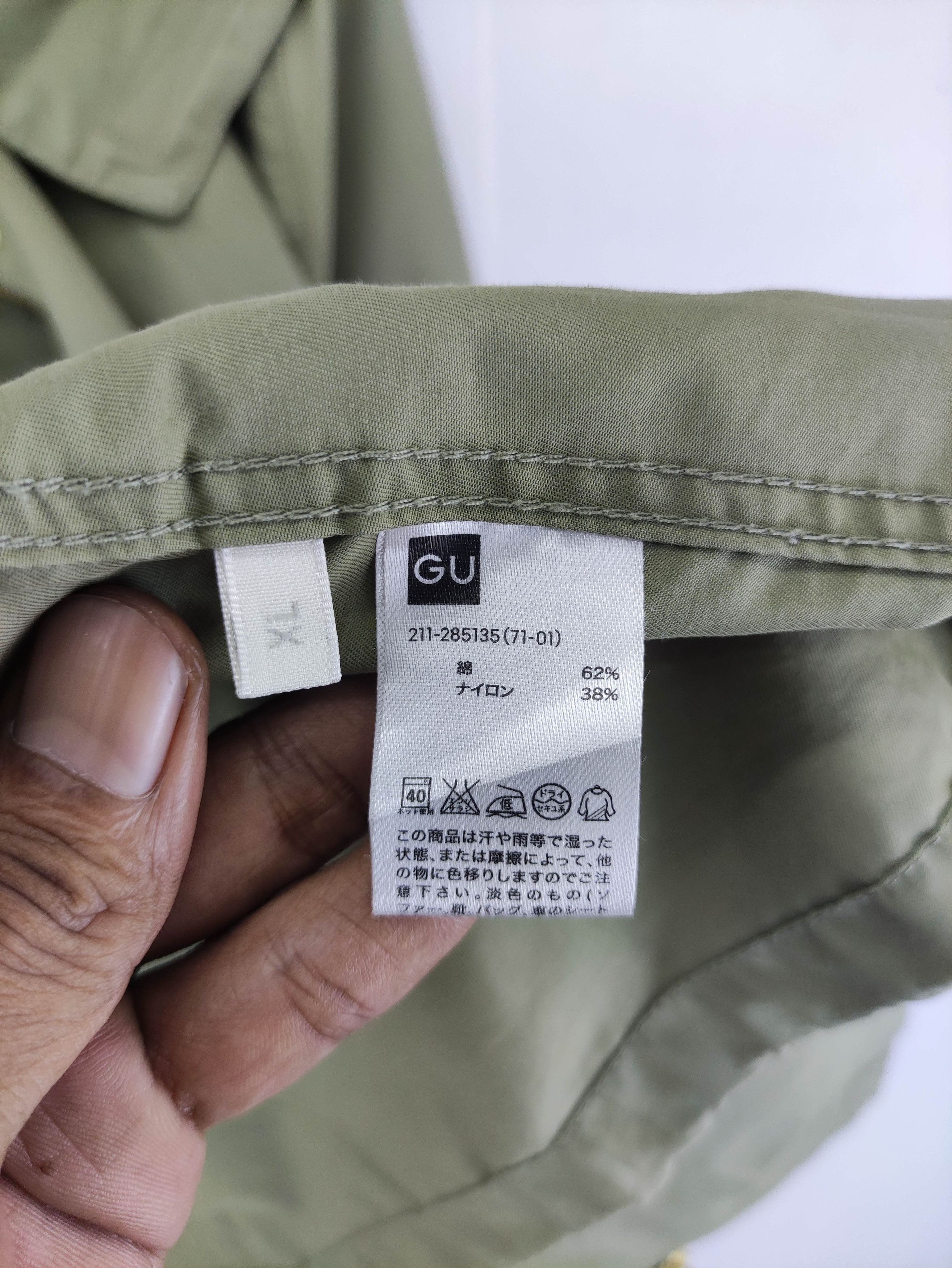 GU Vintage Gu Jacket Hoodie Zipper Size M / US 6-8 / IT 42-44 - 5 Thumbnail