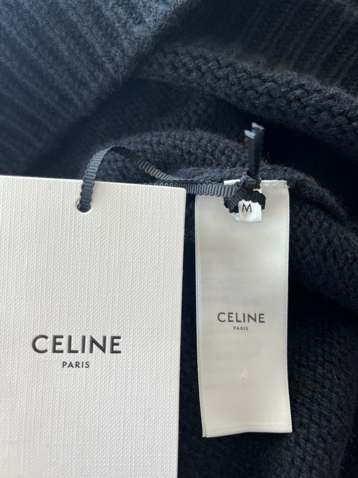 Celine × Hedi Slimane Extremely Rare Dancing Kid Celine Paris Logo Sweater Size US XXL / EU 58 / 5 - 19 Thumbnail