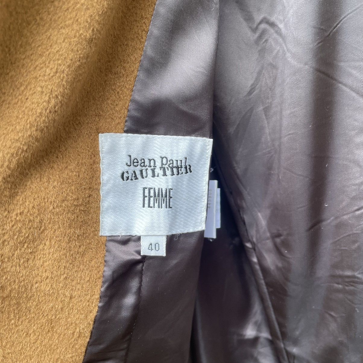 Jean Paul Gaultier 💥 JEAN PAUL GAULTIER FEMME LONG COAT Size S / US 4 / IT 40 - 7 Thumbnail