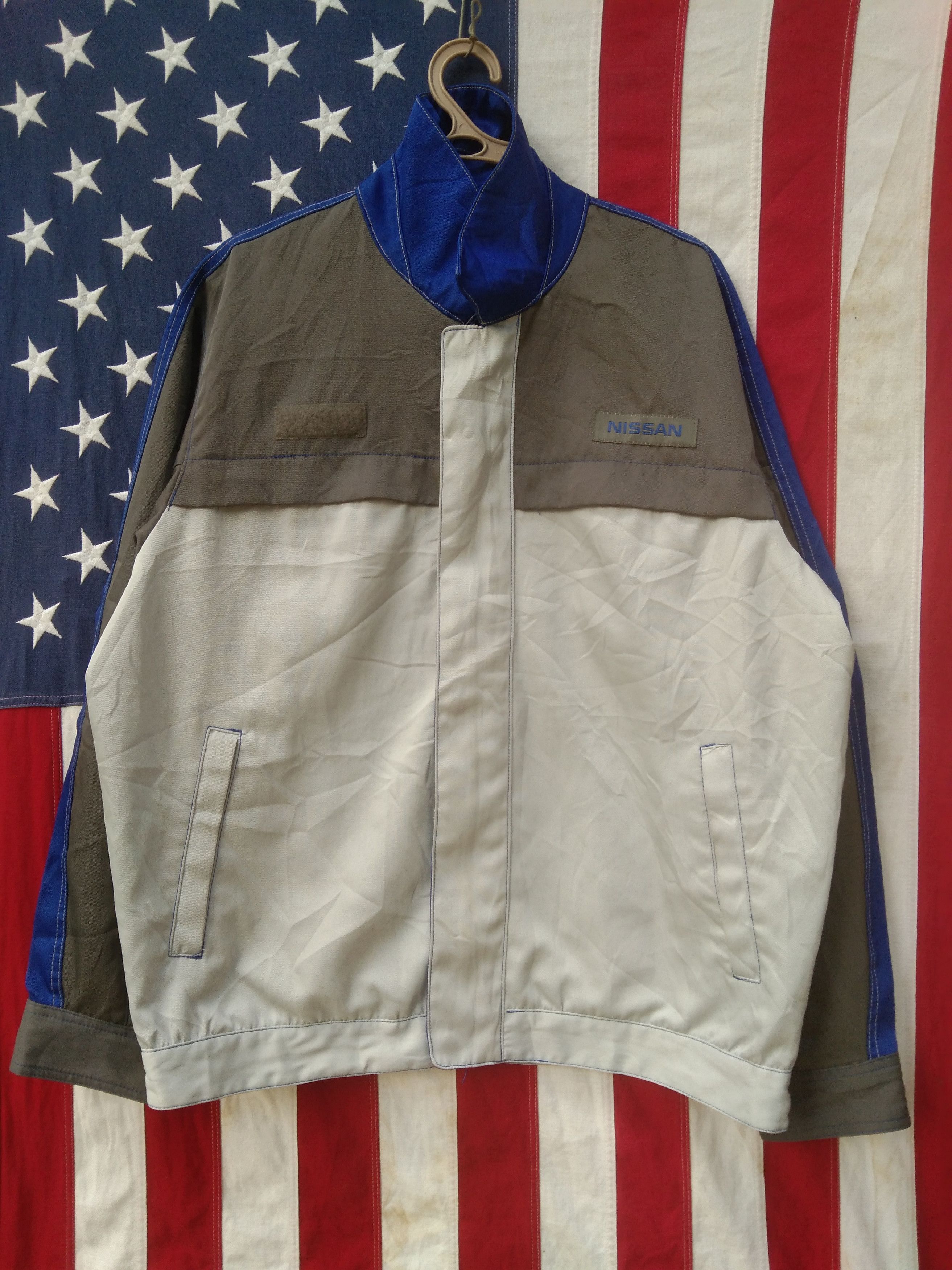 Japanese Brand × Sports Specialties NISSAN MEN'S LIGHT ZIPPER JACKET Size US L / EU 52-54 / 3 - 2 Thumbnail