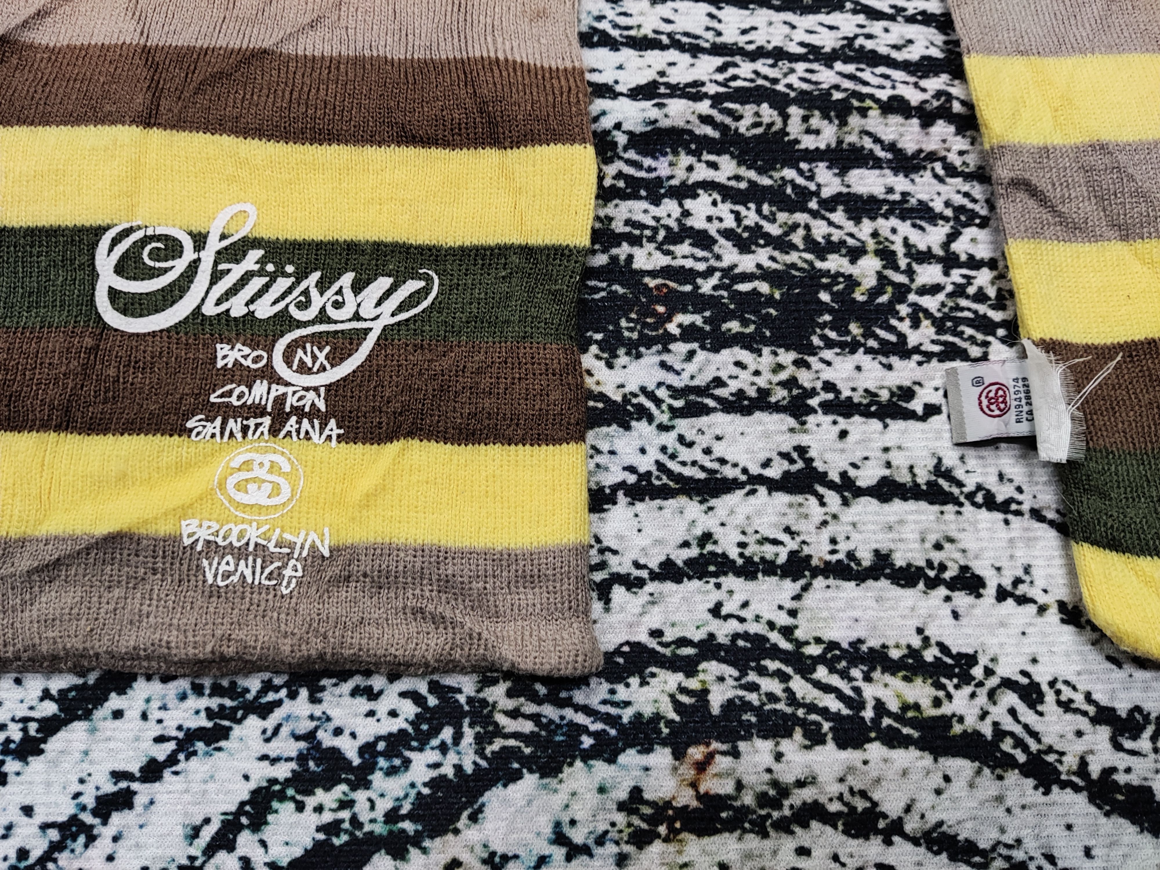 STUSSY Scarf / Muffler / Wool