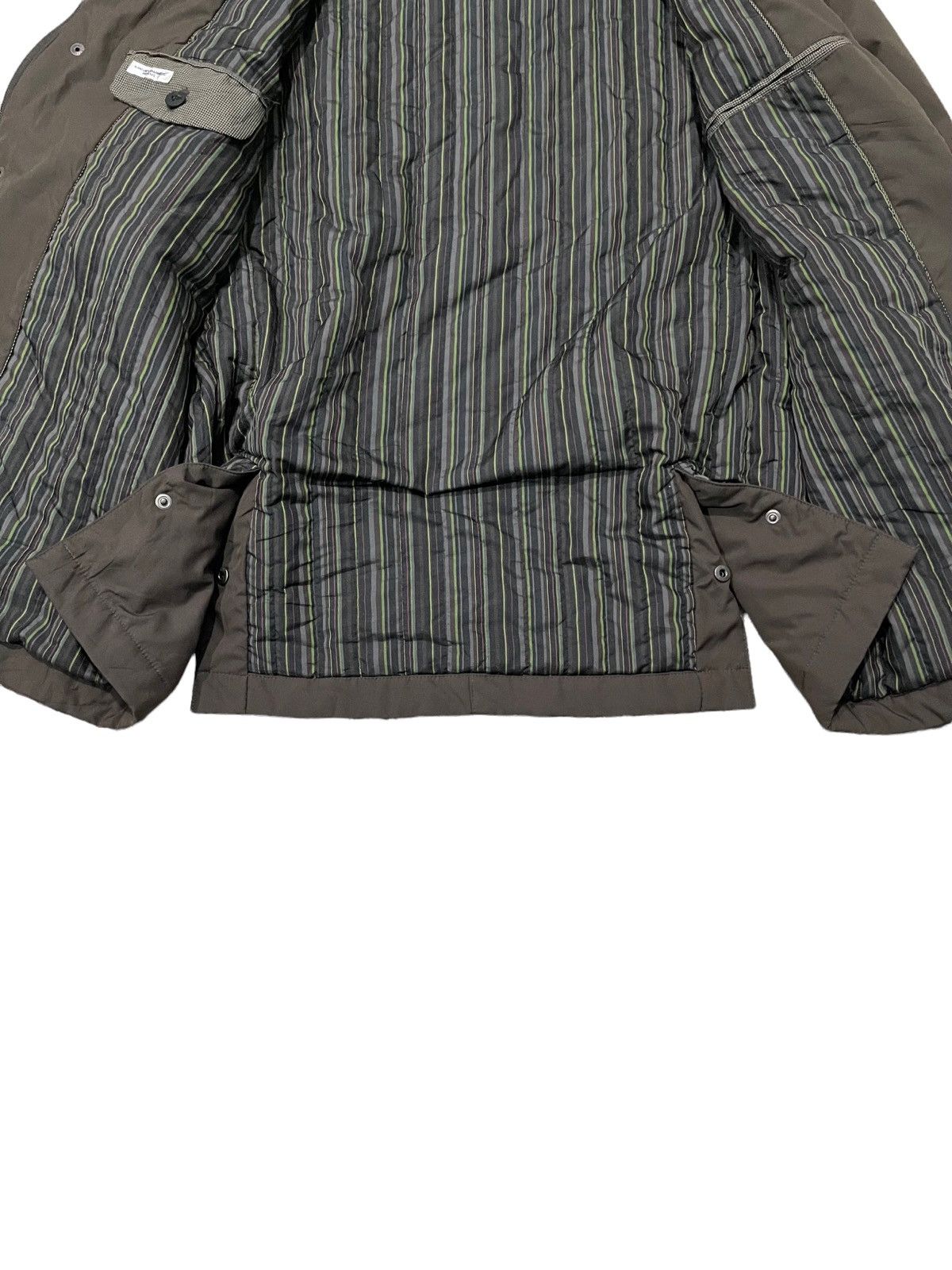 Kansai Yamamoto × Vintage Kansai Yamamoto Homme Thermolite Hoodie Jacket Size US L / EU 52-54 / 3 - 12 Thumbnail