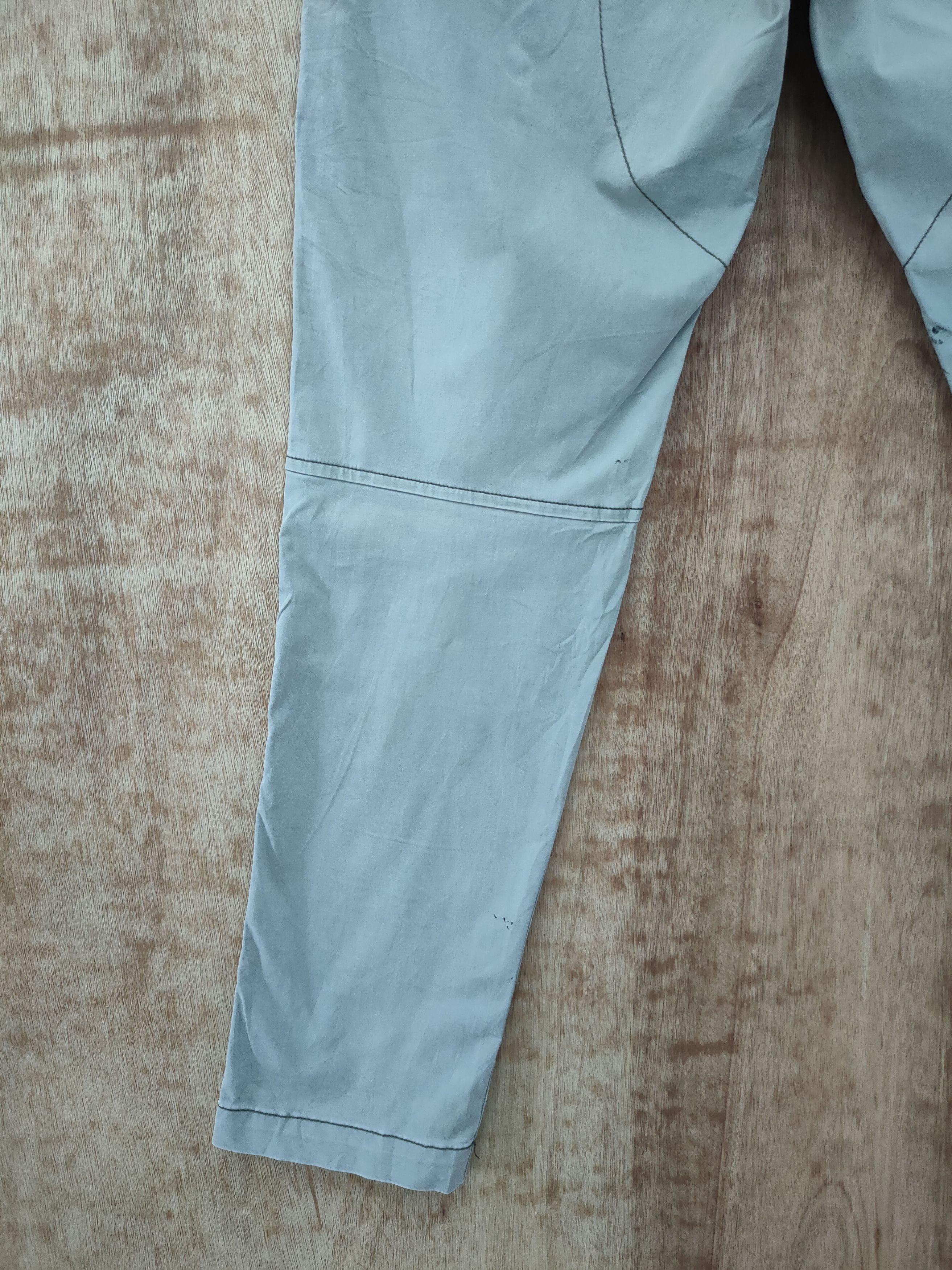 Japanese Brand DL RZ Frontier japan distressed thrashed cargo pants #46-249 Size US 33 - 10 Thumbnail