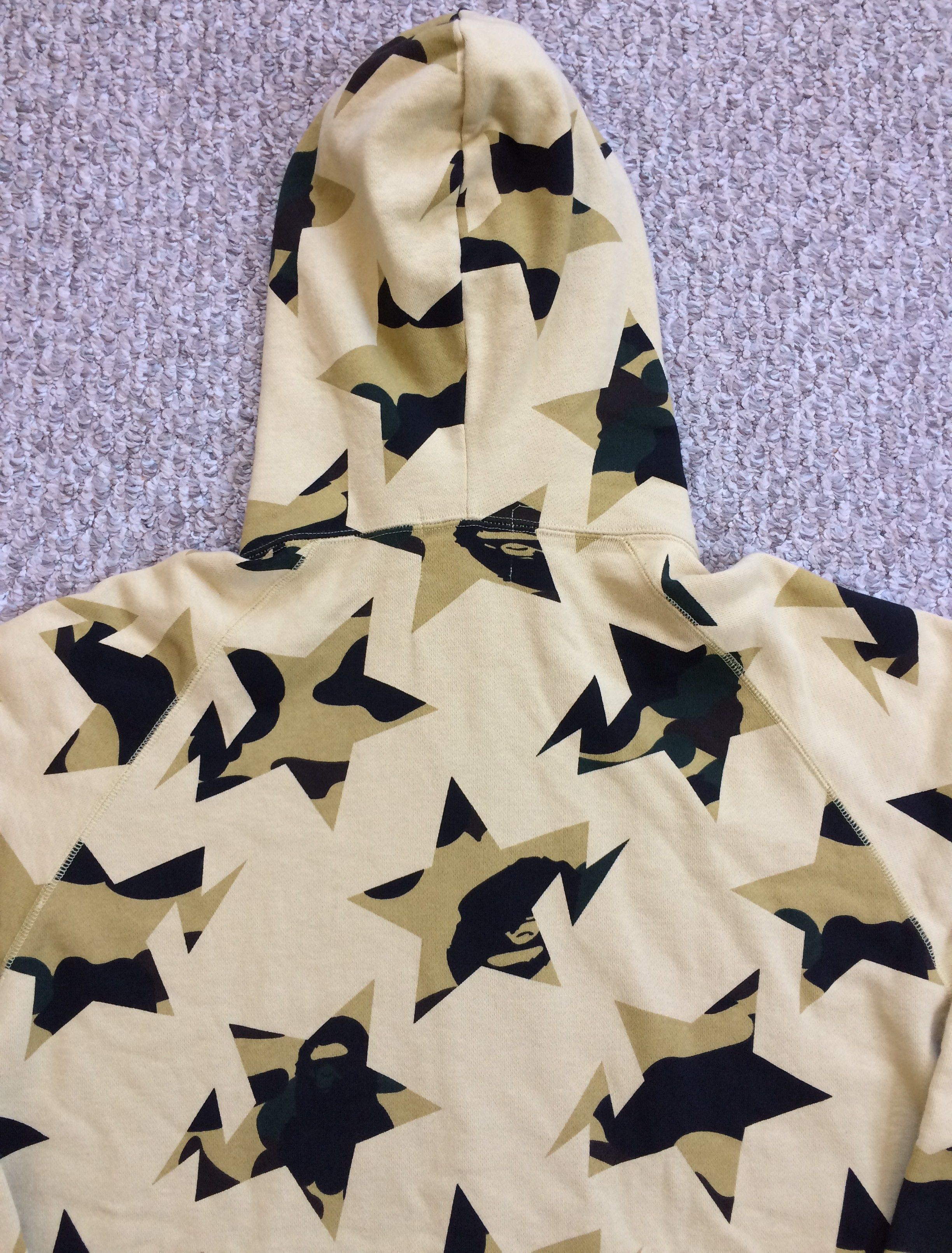 Bape OG Bapesta Stars Full Zip Hoodie Size US XL / EU 56 / 4 - 7 Thumbnail