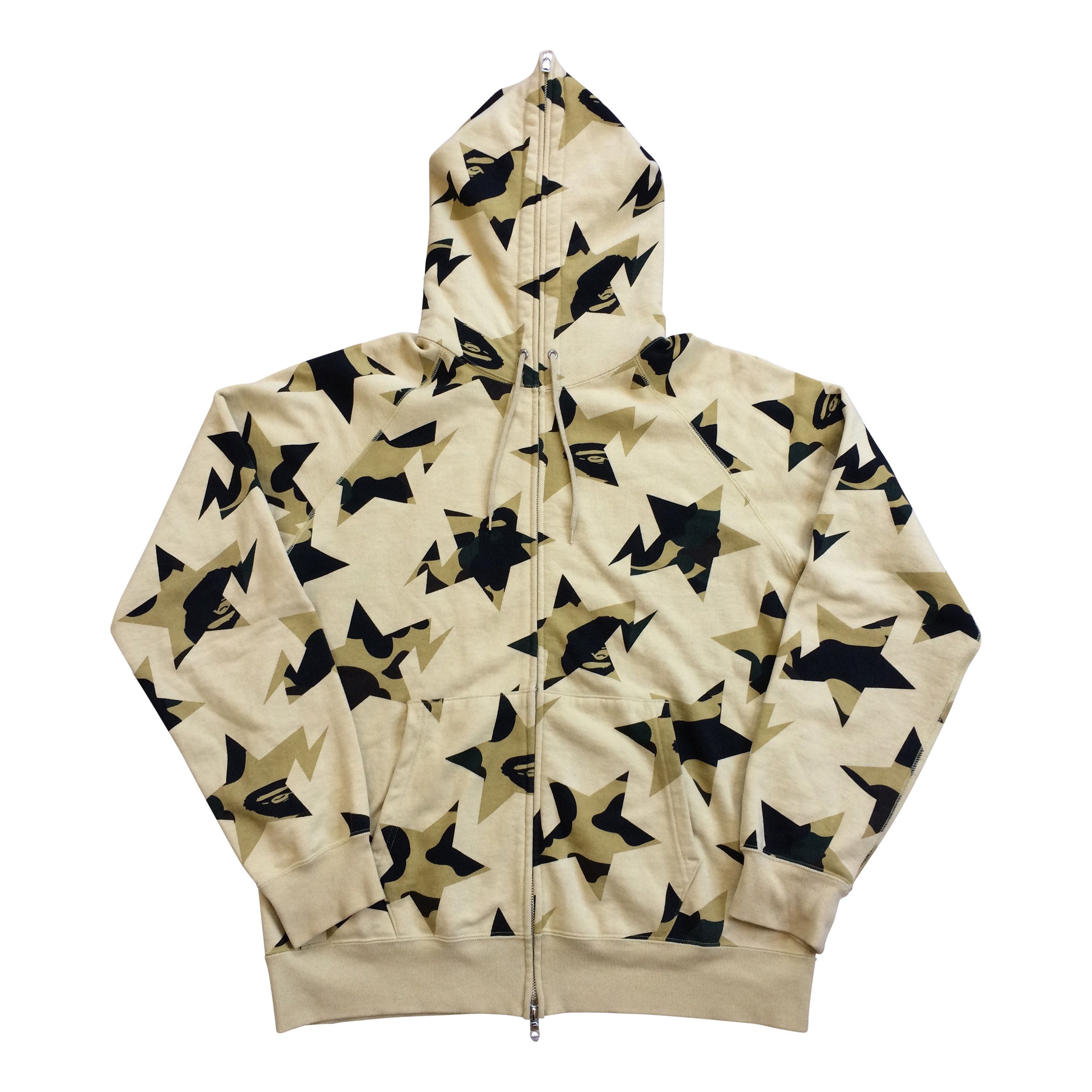 OG Bapesta Stars Full Zip Hoodie