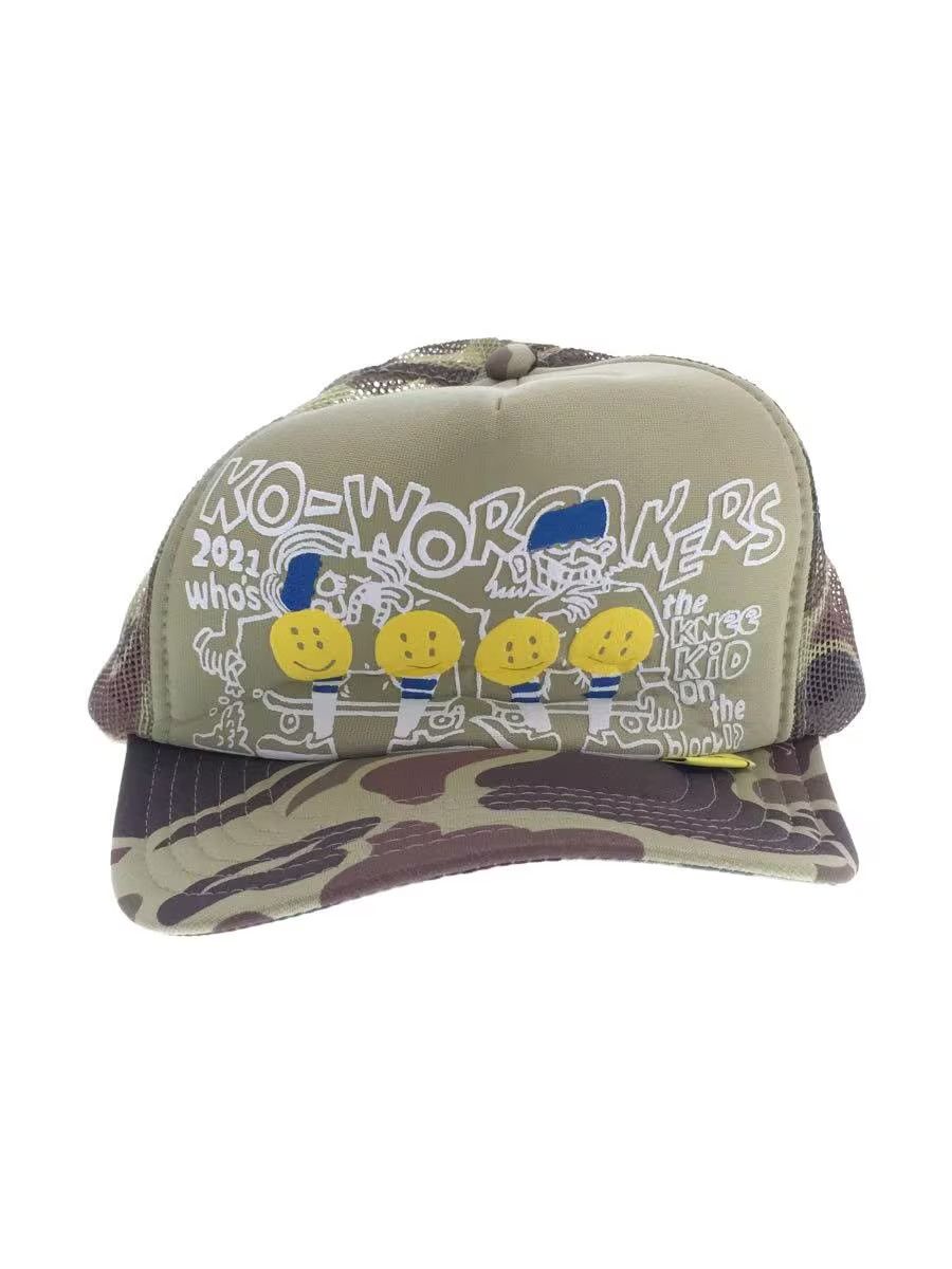 Kapital × Kapital Kountry Smiley Mesh Trucker Cap Size ONE SIZE - 1 Thumbnail