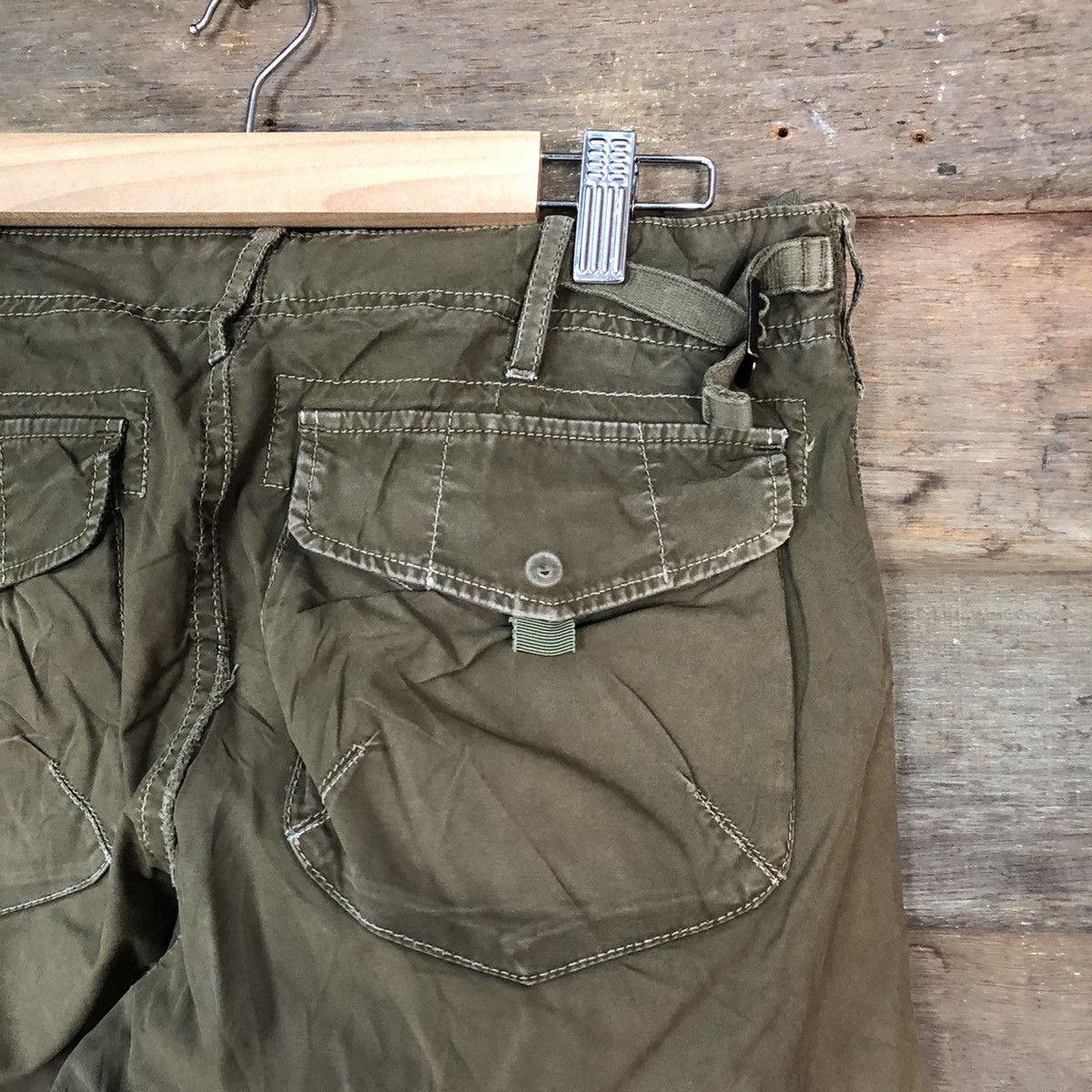 BEAUTY&YOUTH Beauth & Youth Brown Cargo Multipocket bush Pants #6784 Size US 29 - 14 Thumbnail