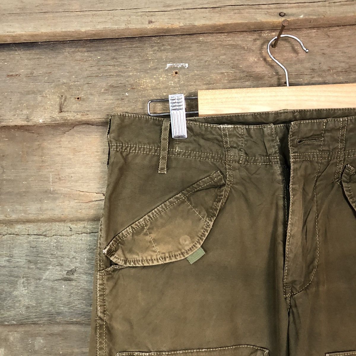 BEAUTY&YOUTH Beauth & Youth Brown Cargo Multipocket bush Pants #6784 Size US 29 - 4 Thumbnail