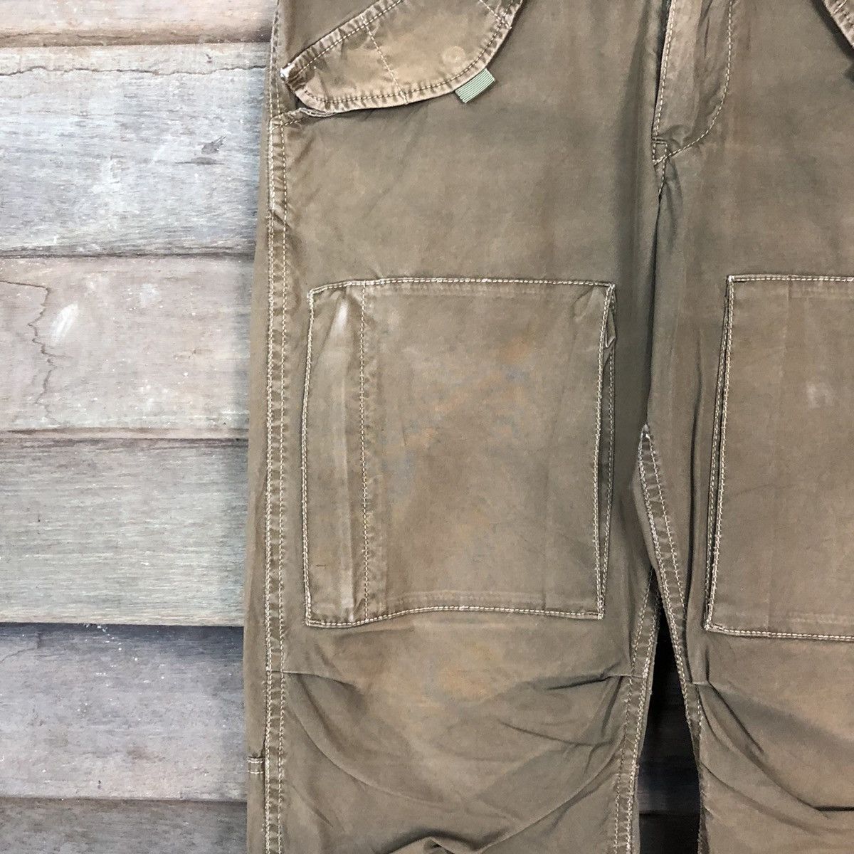 BEAUTY&YOUTH Beauth & Youth Brown Cargo Multipocket bush Pants #6784 Size US 29 - 6 Thumbnail