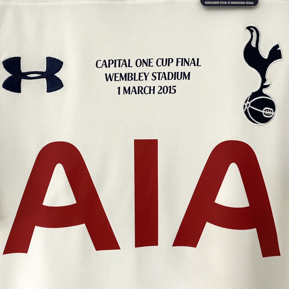 Under Armour NEW 2014 2015 Tottenham Under Armour Vintage Home Jersey Kit Size US L / EU 52-54 / 3 - 4 Thumbnail