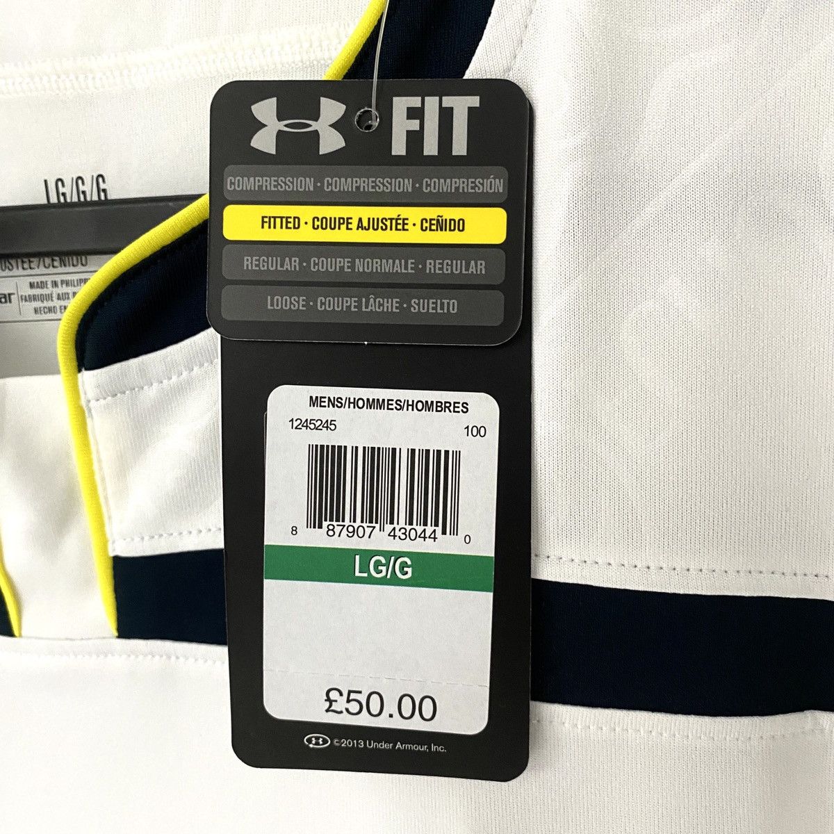 Under Armour NEW 2014 2015 Tottenham Under Armour Vintage Home Jersey Kit Size US L / EU 52-54 / 3 - 7 Thumbnail