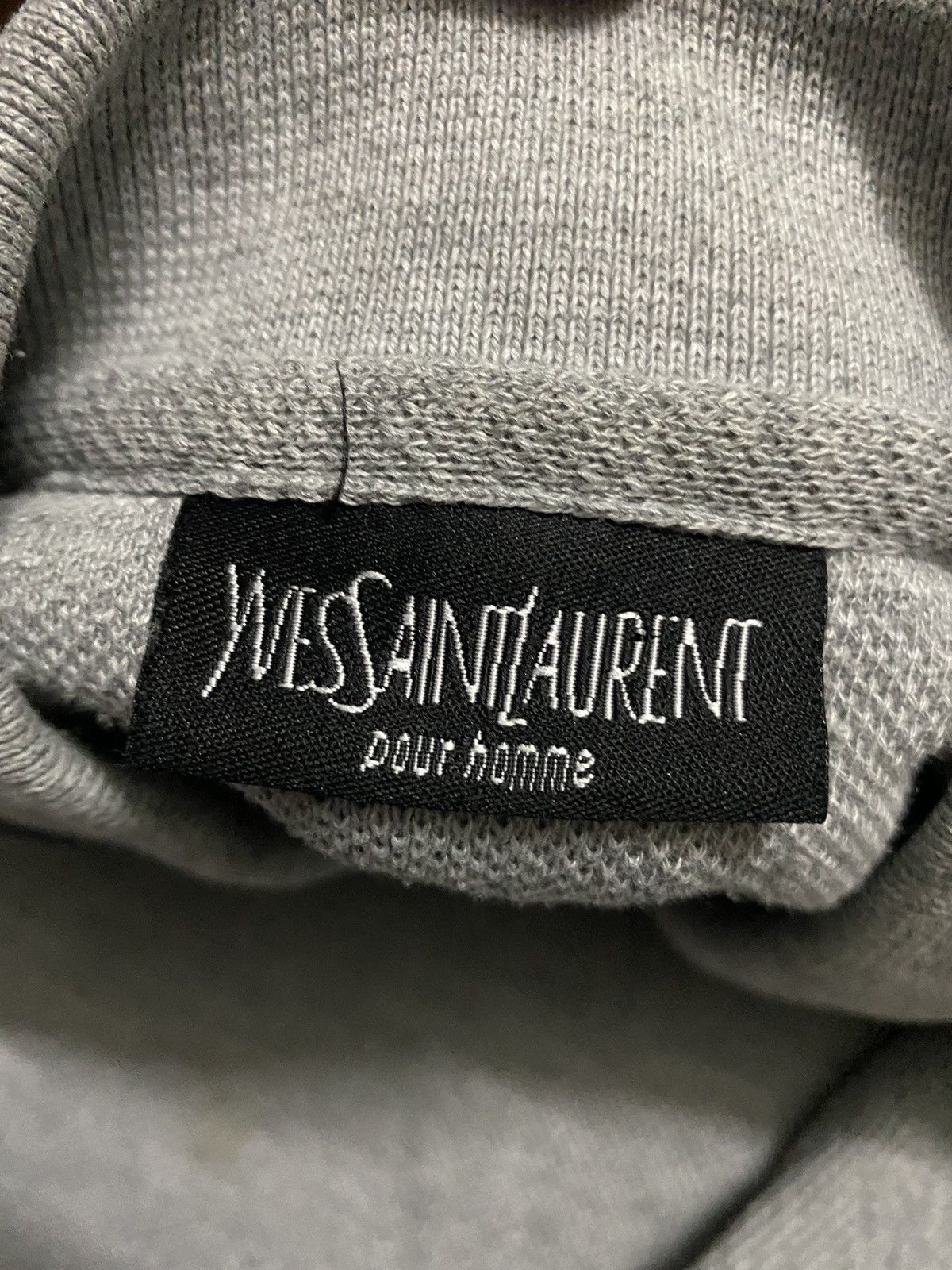 Japanese Brand × Vintage × Yves Saint Laurent Vintage YvesSaintLaurent Longsleeve Polo Shirt Size US M / EU 48-50 / 2 - 9 Thumbnail