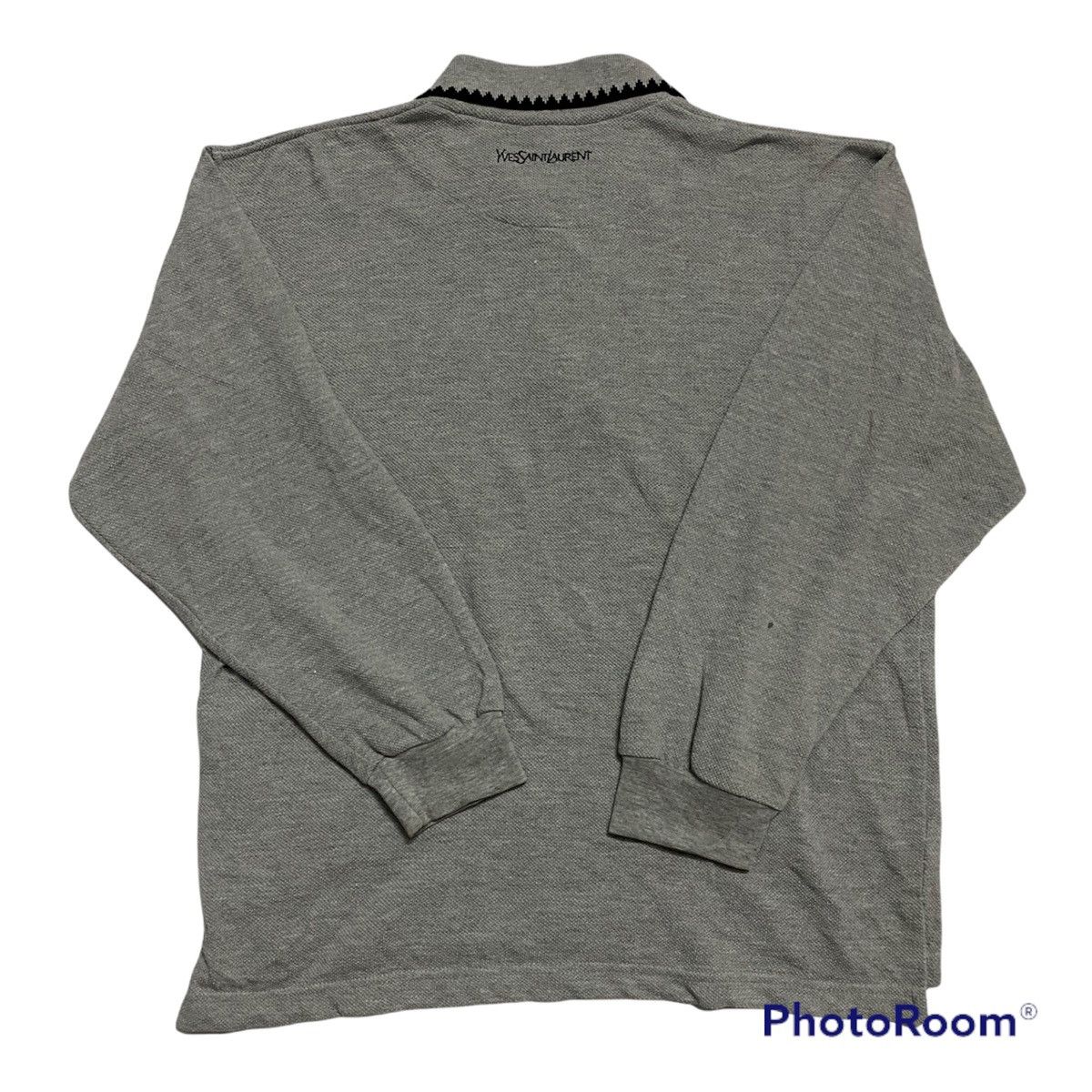 Japanese Brand × Vintage × Yves Saint Laurent Vintage YvesSaintLaurent Longsleeve Polo Shirt Size US M / EU 48-50 / 2 - 3 Thumbnail