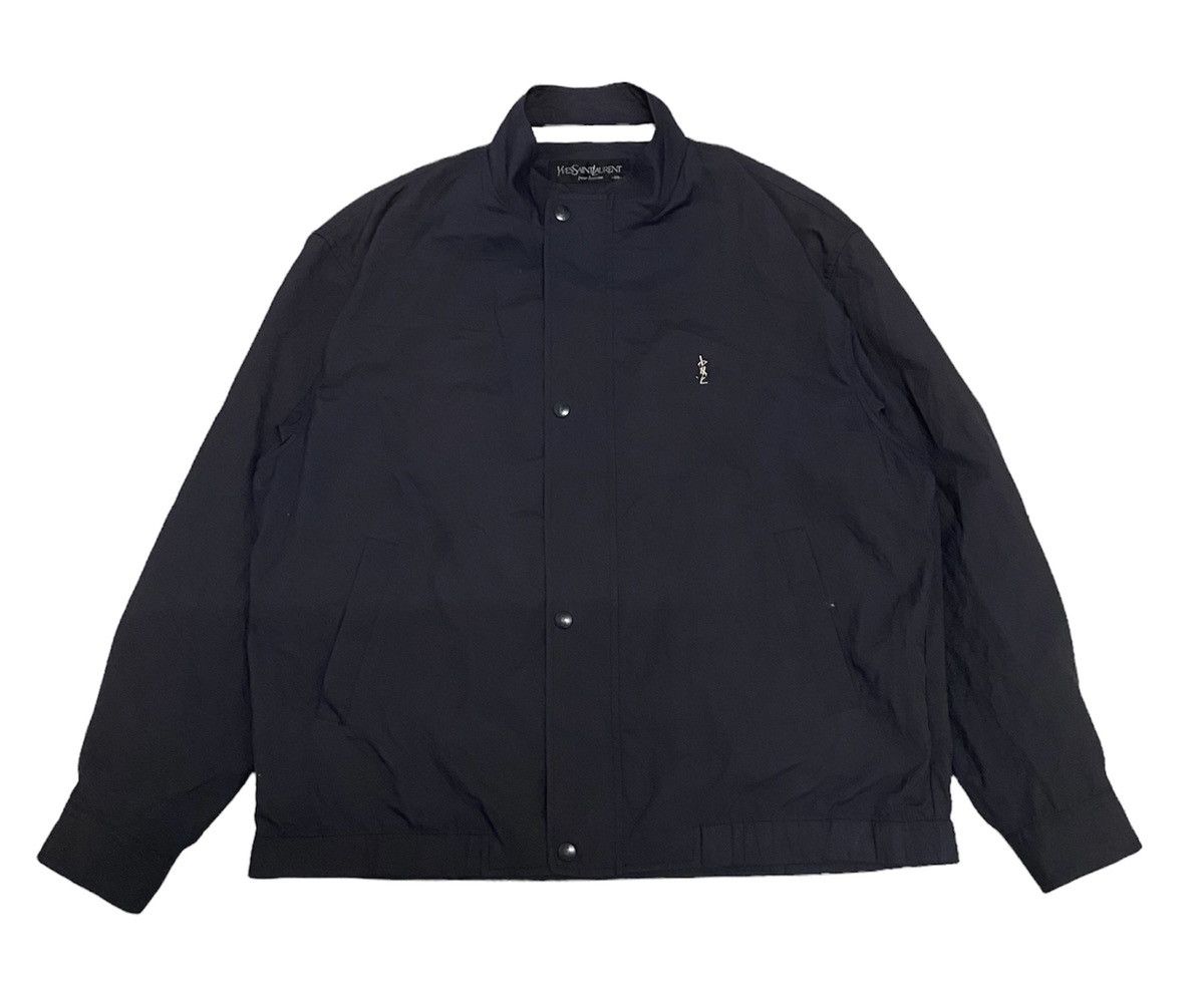 Japanese Brand × Vintage × Yves Saint Laurent Steals‼️Vintage YvesSaintLaurent Zipper Jacket Sun Faded Size US L / EU 52-54 / 3 - 1 Thumbnail
