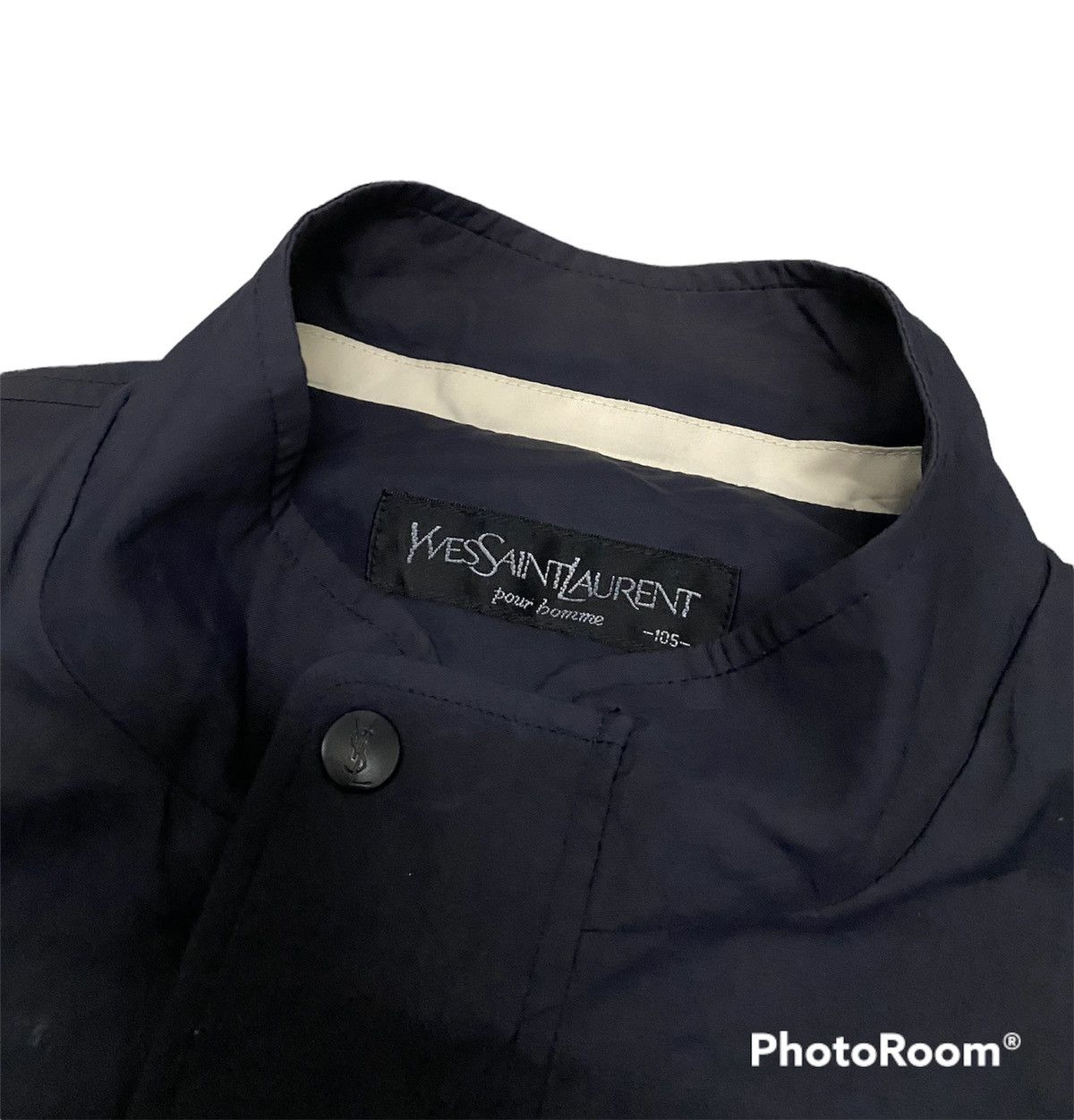 Japanese Brand × Vintage × Yves Saint Laurent Steals‼️Vintage YvesSaintLaurent Zipper Jacket Sun Faded Size US L / EU 52-54 / 3 - 5 Thumbnail