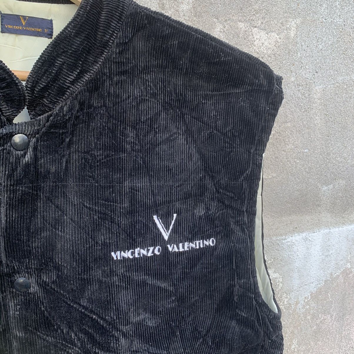 Designer × Japanese Brand Vincenzo Valentino Corduroy Black Button Ups Vest Size US L / EU 52-54 / 3 - 4 Thumbnail