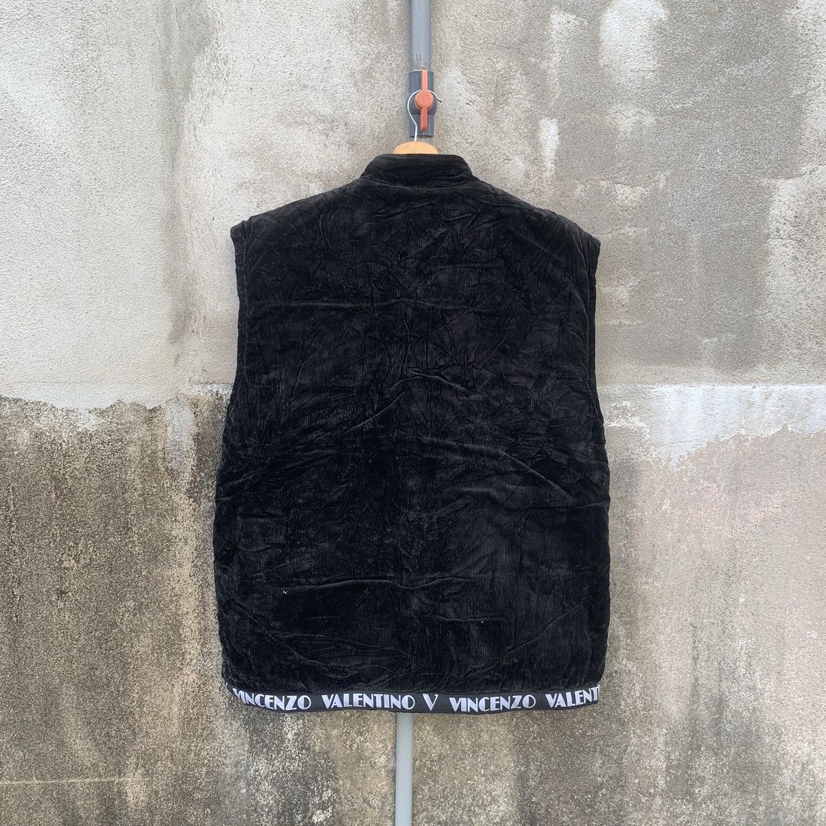 Designer × Japanese Brand Vincenzo Valentino Corduroy Black Button Ups Vest Size US L / EU 52-54 / 3 - 8 Thumbnail