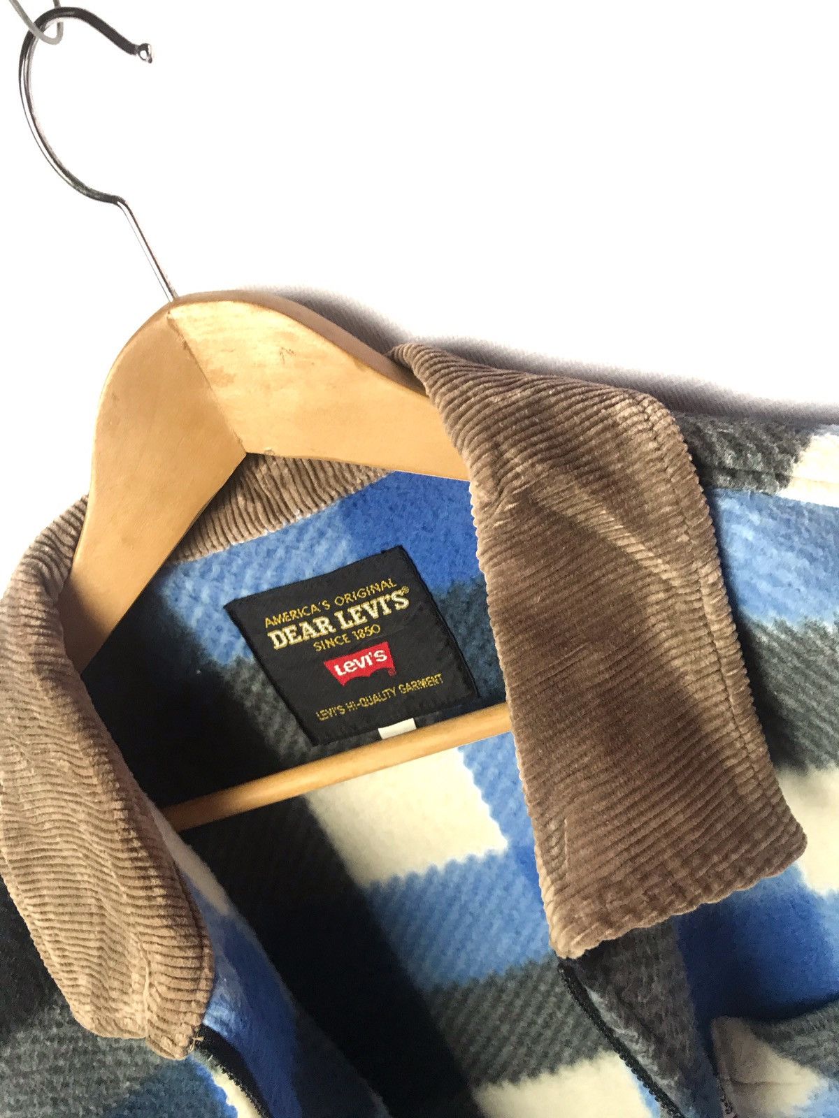 Levi's Vintage Clothing VINTAGE DEAR LEVI’S AMERICA WOOL STRIPED JACKET Size US L / EU 52-54 / 3 - 7 Thumbnail