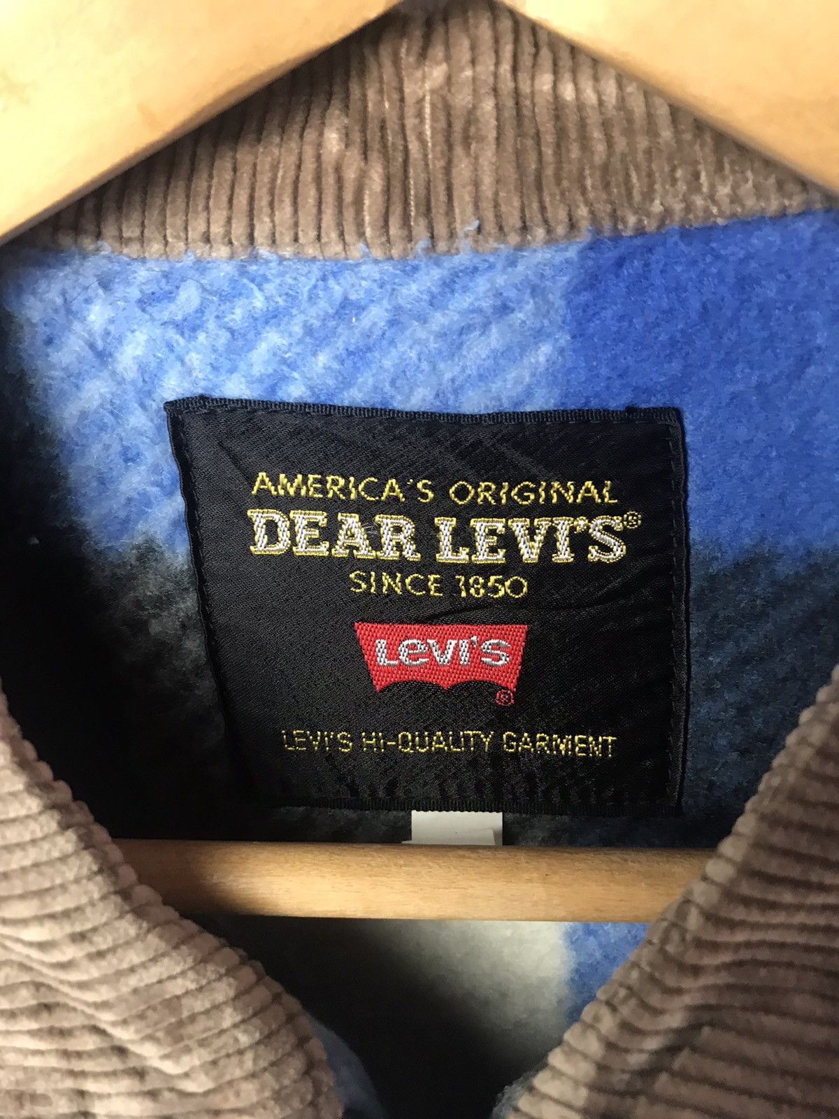 Levi's Vintage Clothing VINTAGE DEAR LEVI’S AMERICA WOOL STRIPED JACKET Size US L / EU 52-54 / 3 - 3 Thumbnail