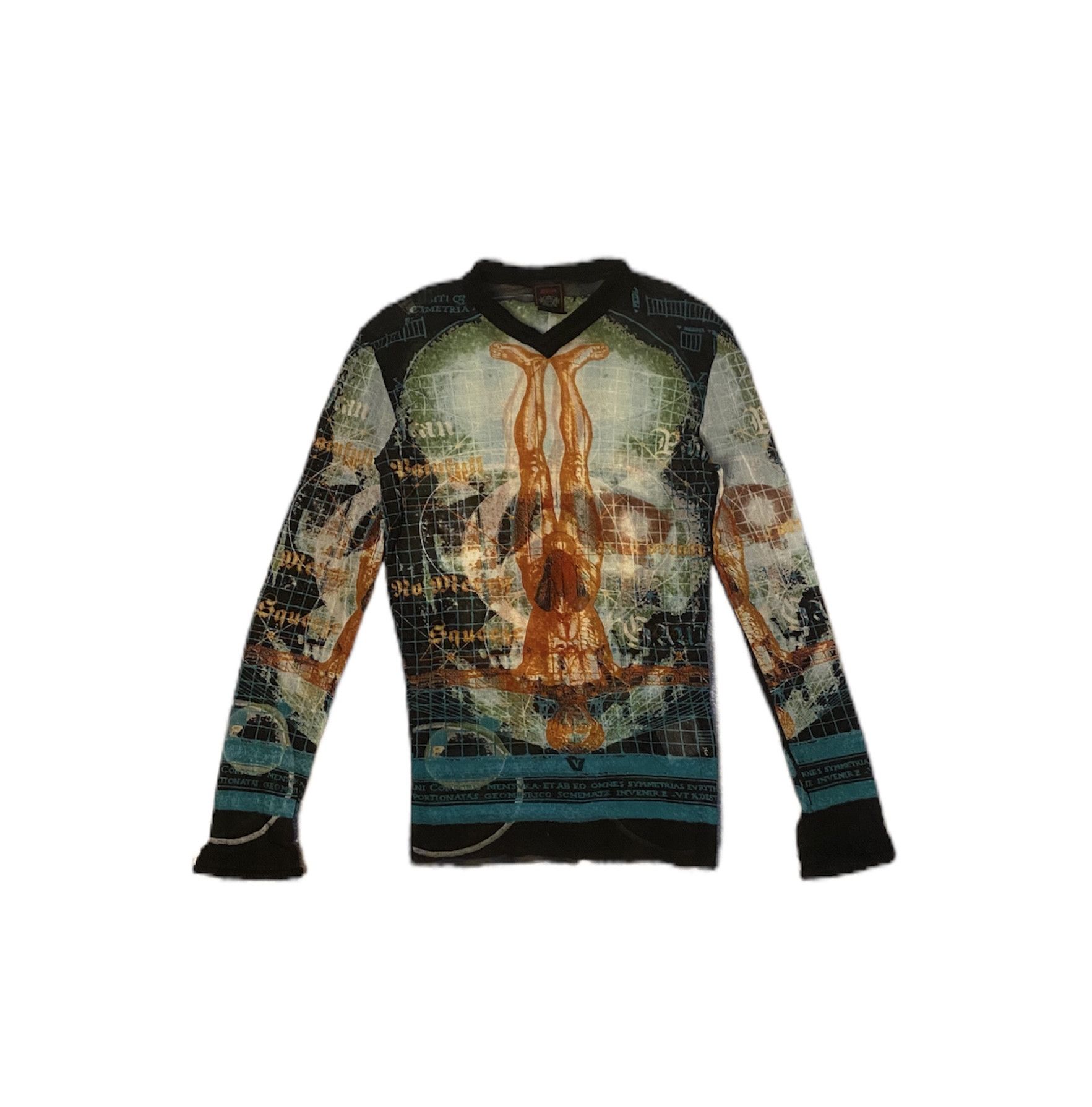 Jean Paul Gaultier Jean Paul Gaultier JPG X-ray Skull Mesh
