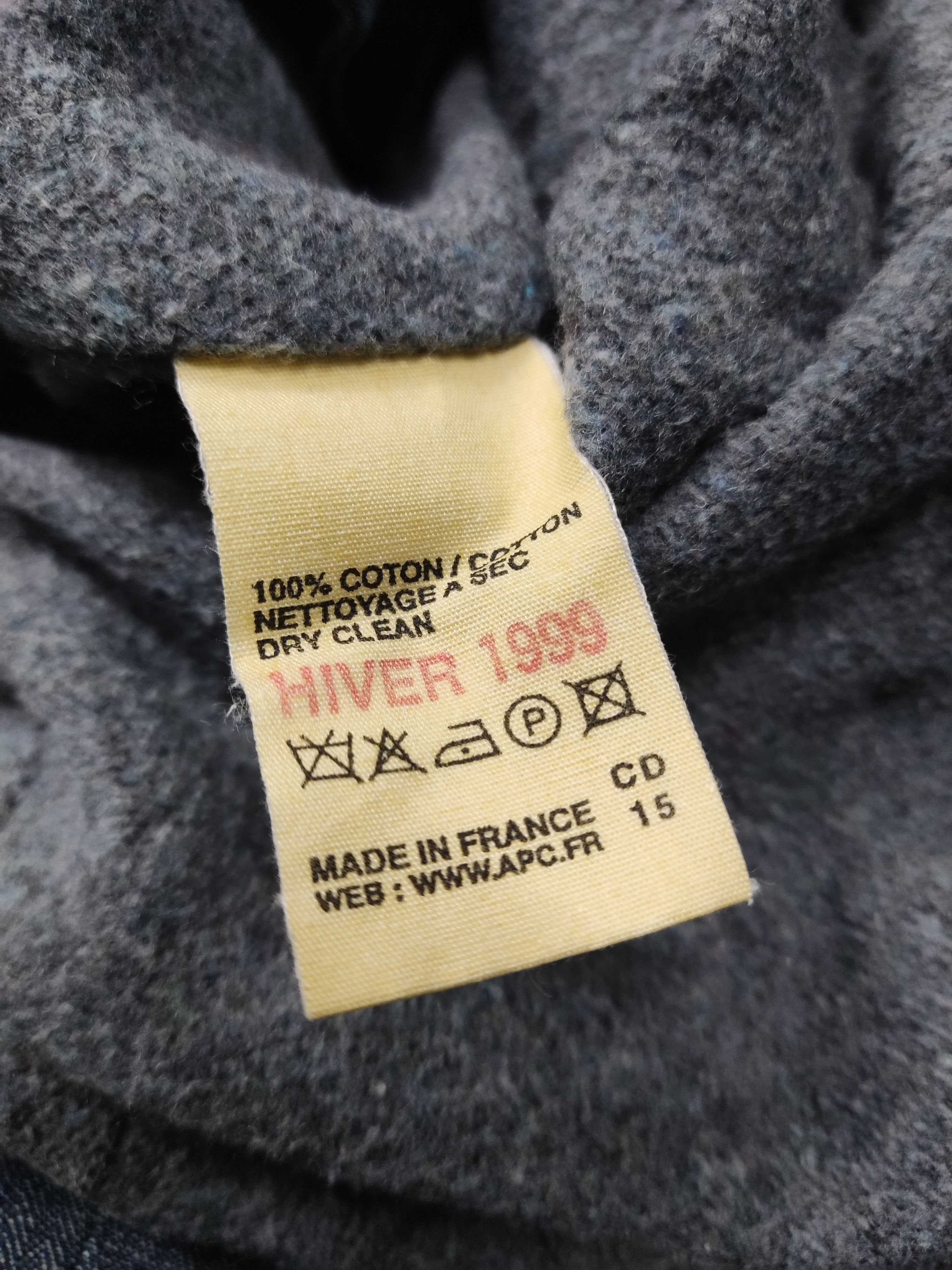 Designer × Japanese Brand 🔥Offer🔥APC JAPAN Hoodie Jeans Button Up Size US S / EU 44-46 / 1 - 6 Thumbnail