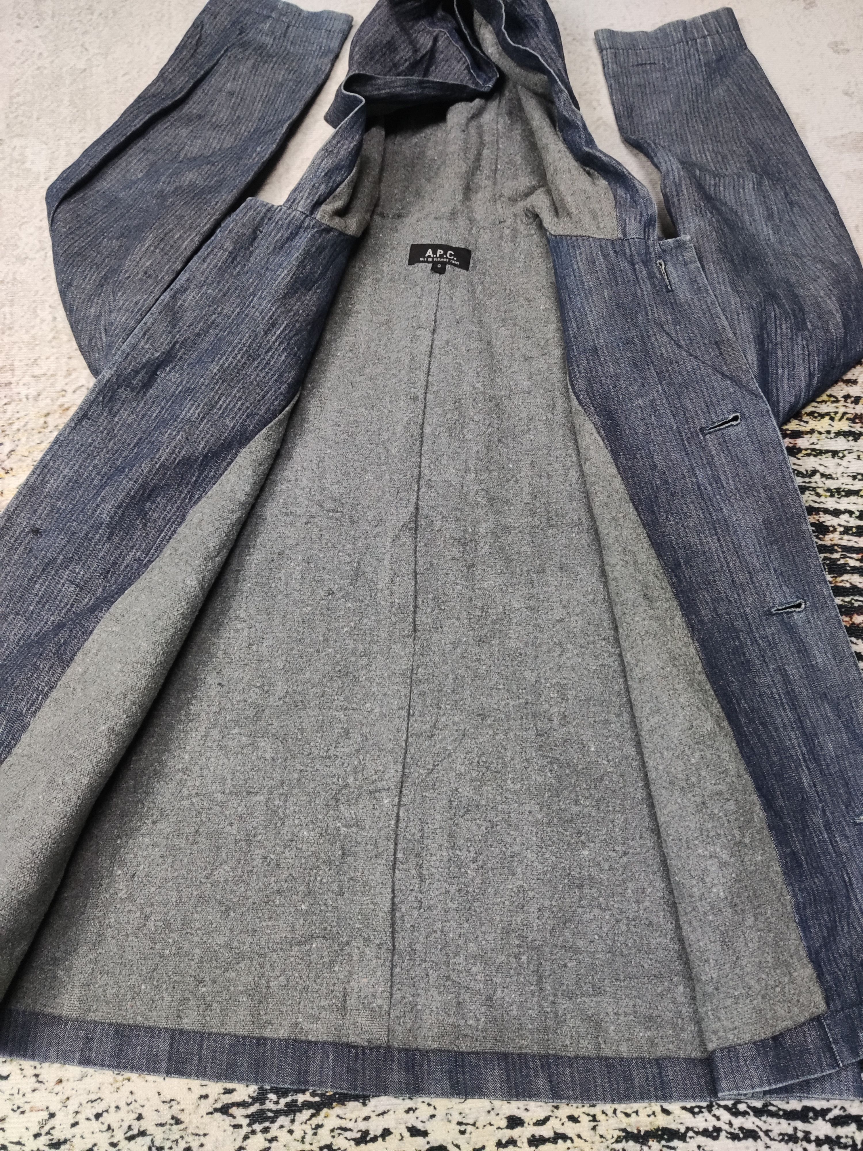 Designer × Japanese Brand 🔥Offer🔥APC JAPAN Hoodie Jeans Button Up Size US S / EU 44-46 / 1 - 4 Thumbnail