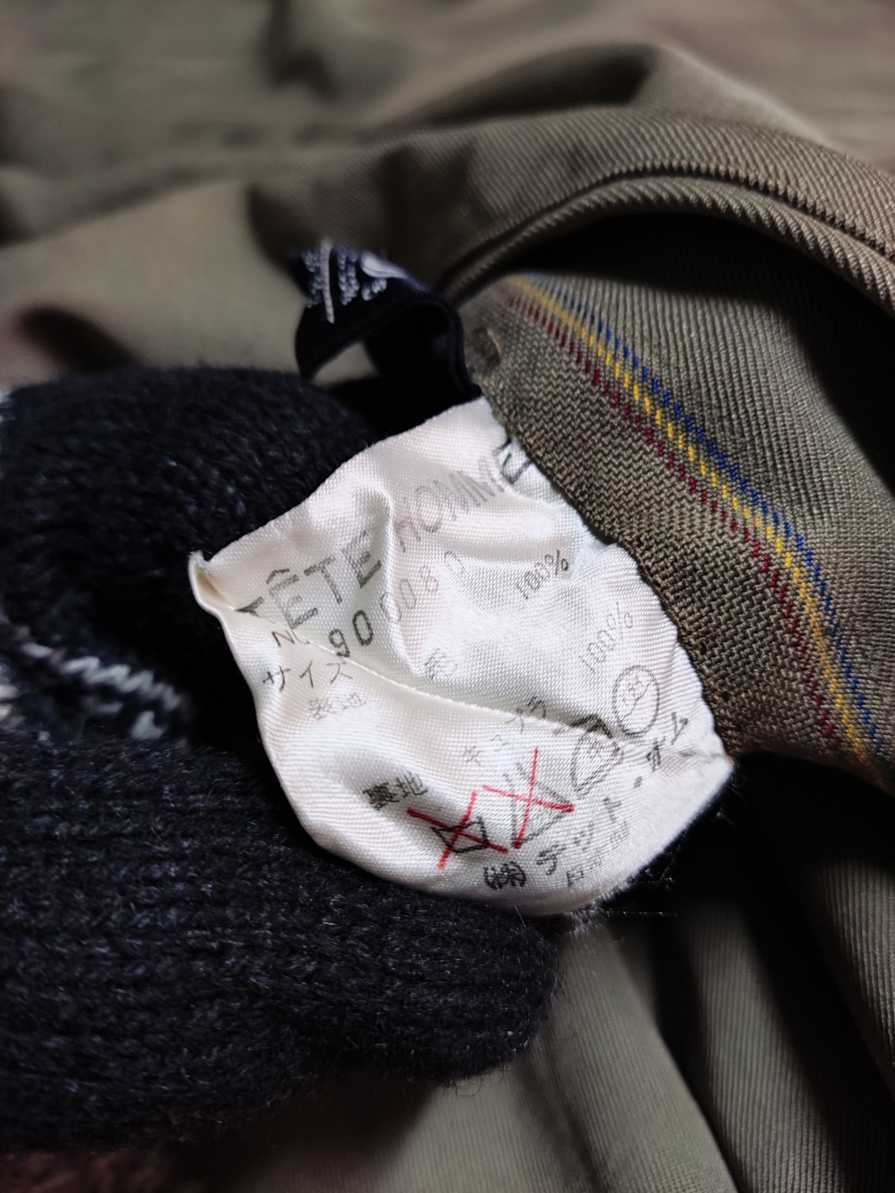 Issey Miyake × Japanese Brand × Tete Homme Tete Homme by Katoh Kazutaka Japanese Brand Wool Size US M / EU 48-50 / 2 - 5 Thumbnail
