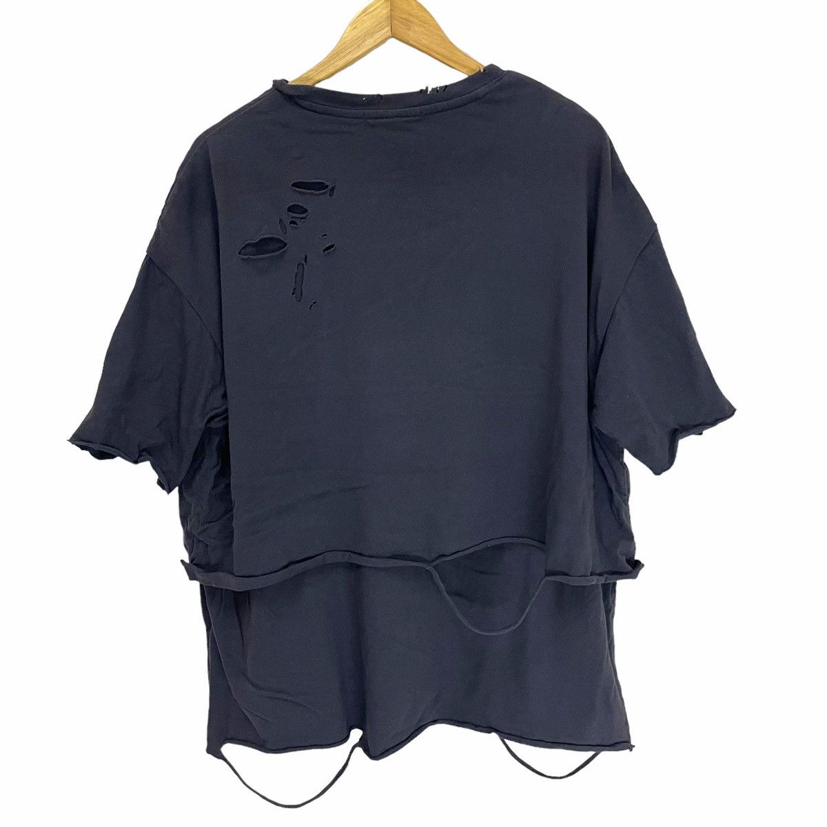 Japanese Brand × Le Grande Bleu (L.G.B.) SICK💥 A’GEM / 9 THRASHED DISTRESSED DISTROYED TSHIRT Size US XL / EU 56 / 4 - 8 Thumbnail