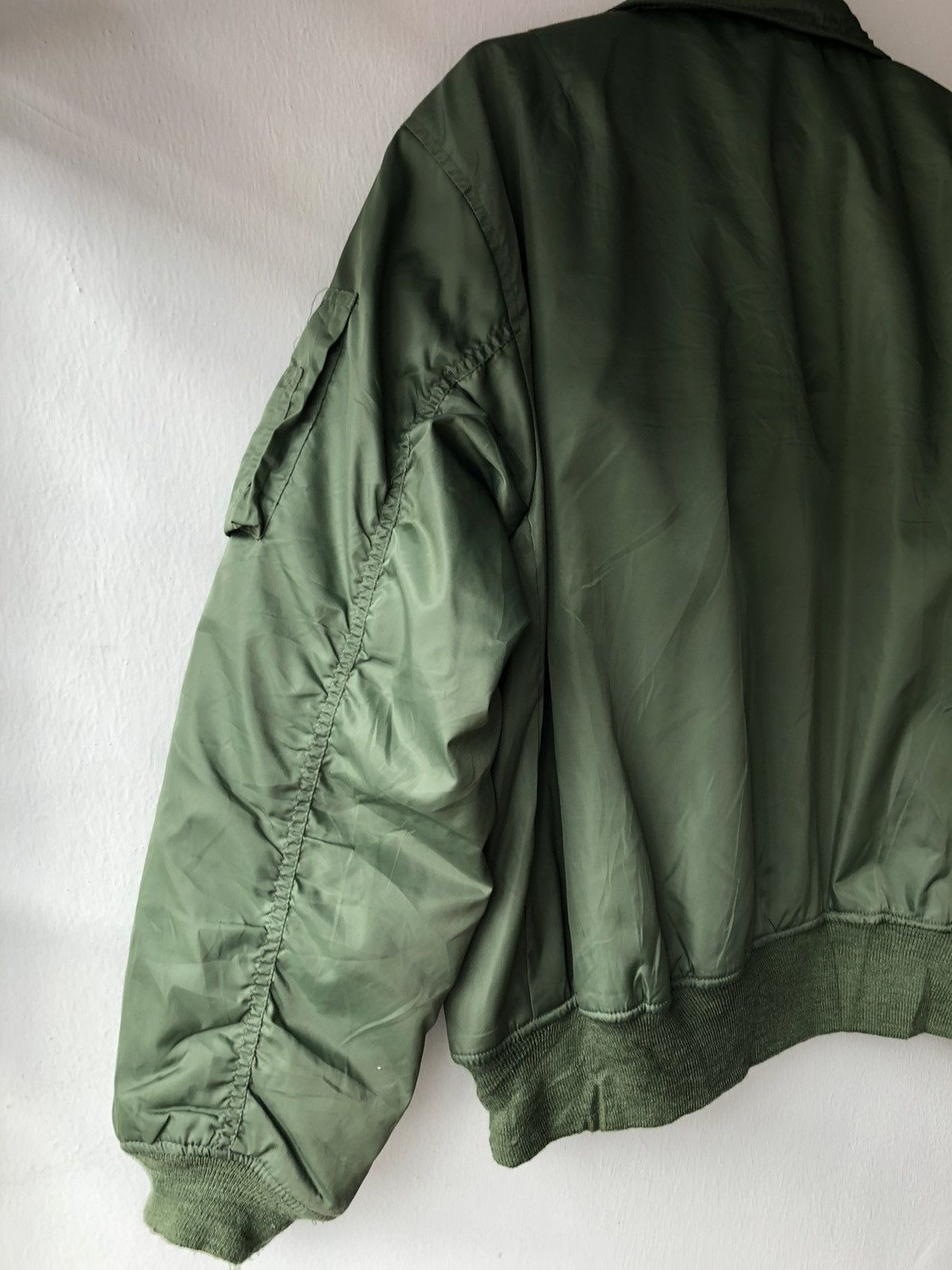 Japanese Brand Vintage Permanent Flight Bomber Jacket Army Style Size US M / EU 48-50 / 2 - 9 Thumbnail