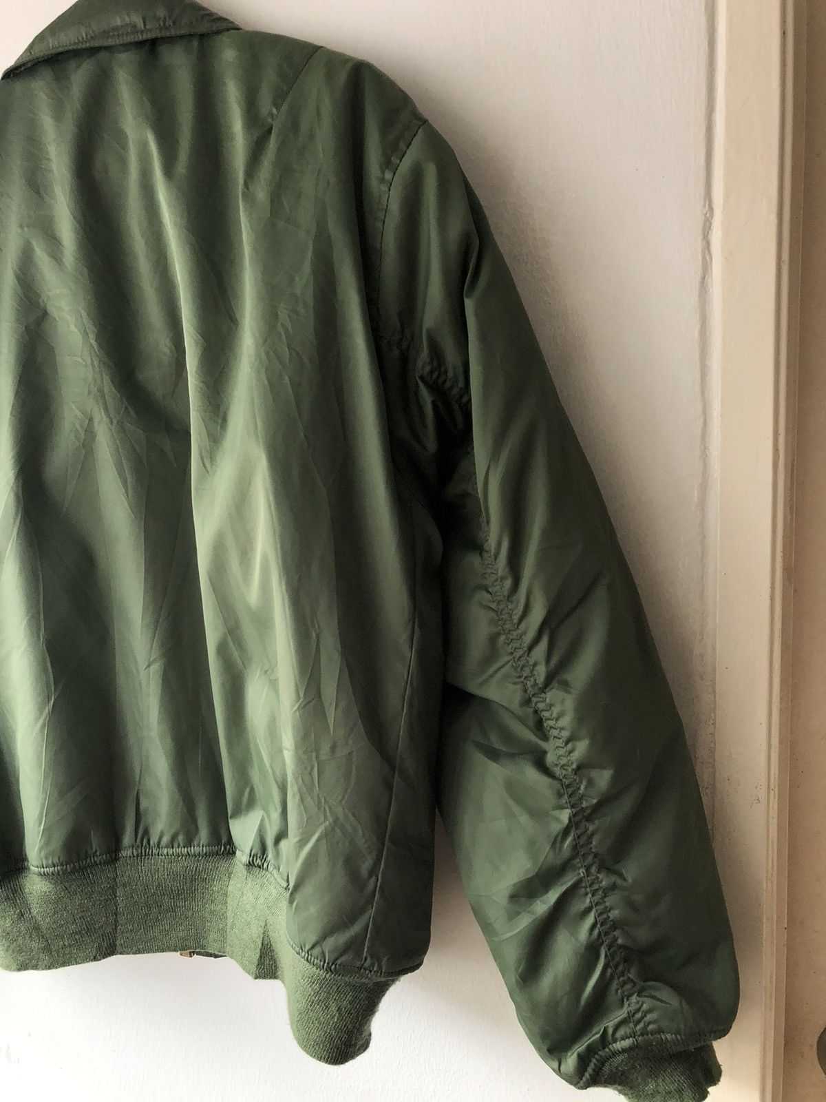 Japanese Brand Vintage Permanent Flight Bomber Jacket Army Style Size US M / EU 48-50 / 2 - 10 Thumbnail