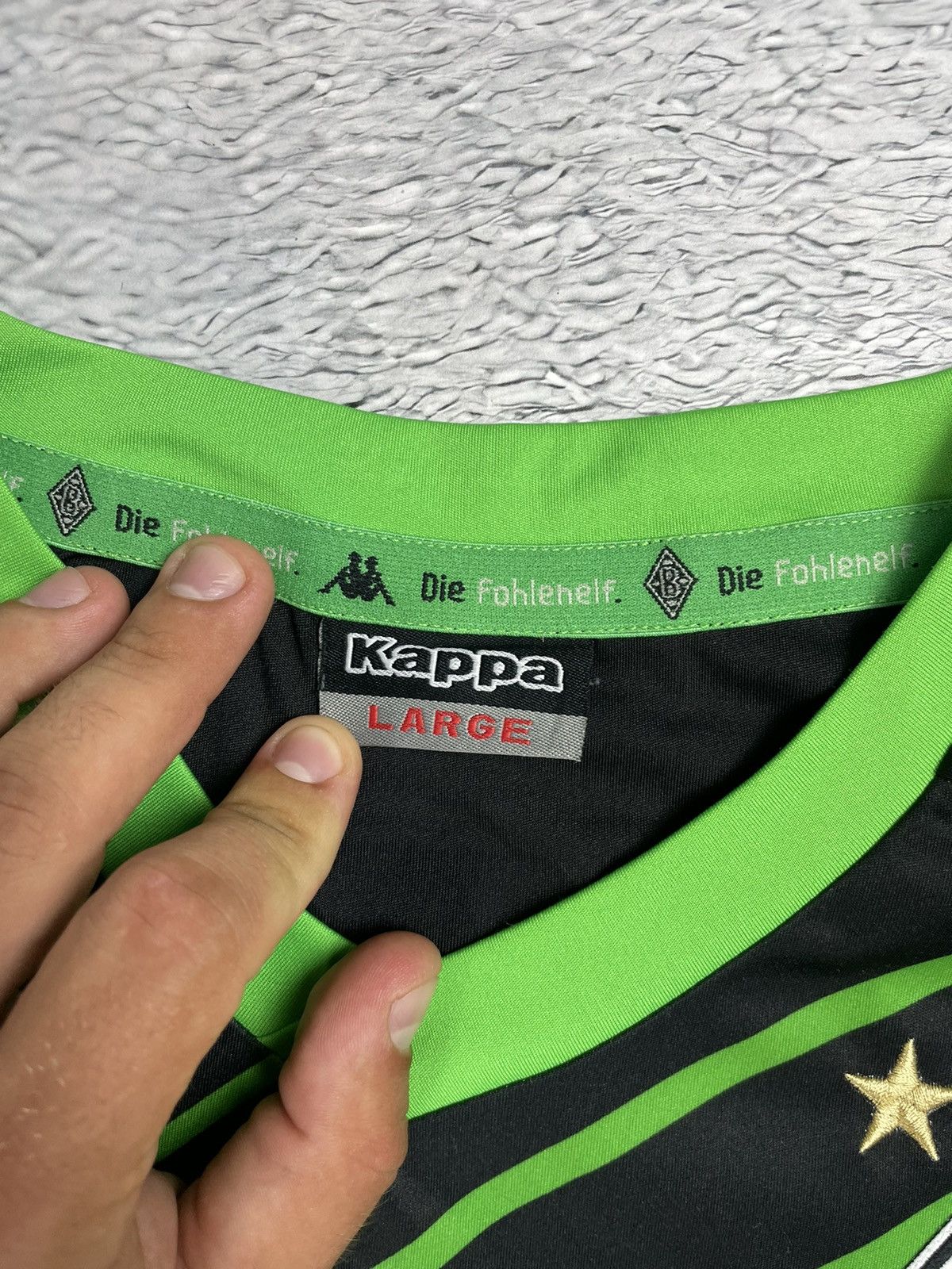 Kappa PUSCHI Borussia Monchengladbach 2014/15 Kappa Soccer Jersey Size US M / EU 48-50 / 2 - 7 Thumbnail