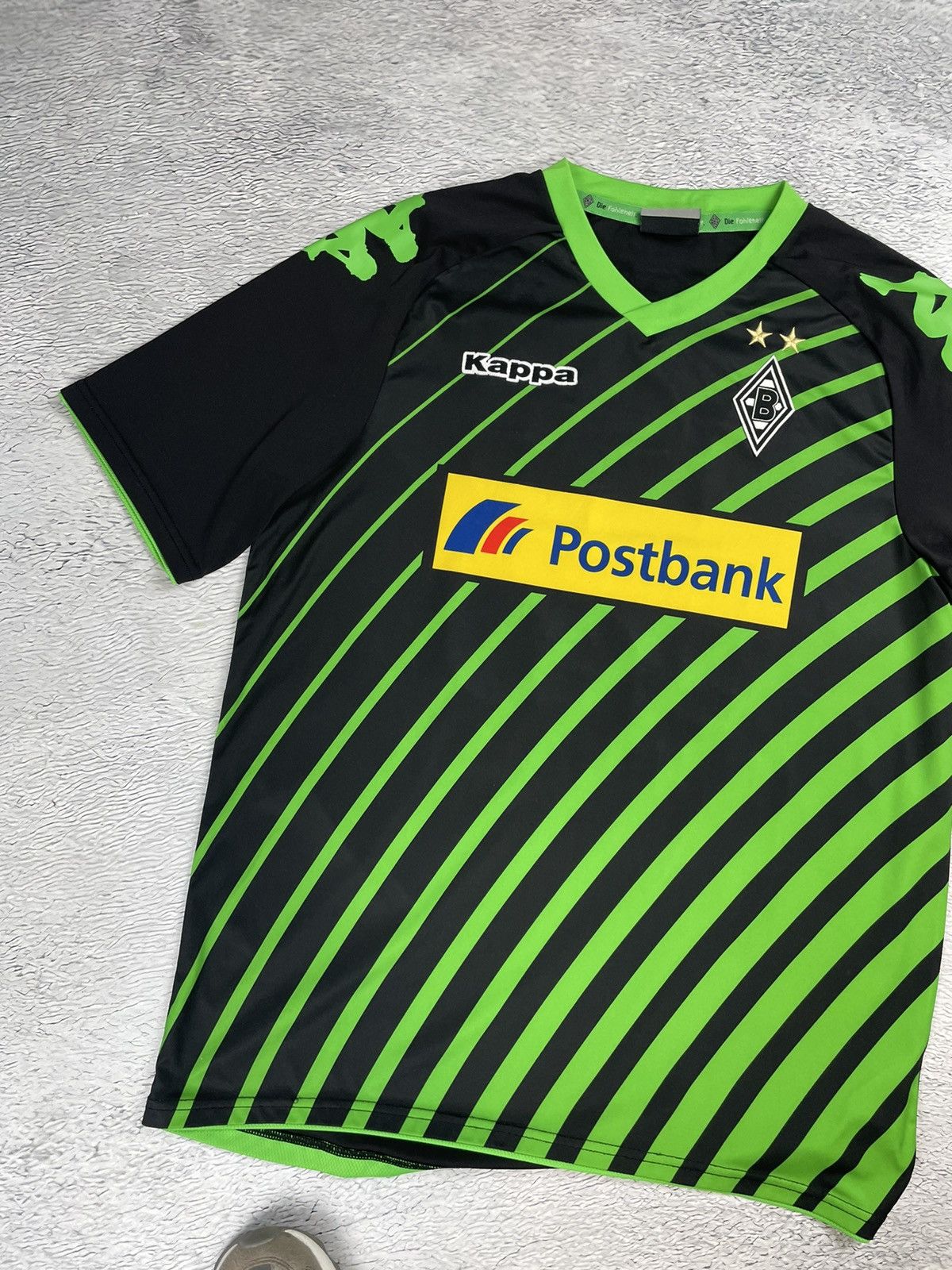 Kappa PUSCHI Borussia Monchengladbach 2014/15 Kappa Soccer Jersey Size US M / EU 48-50 / 2 - 4 Thumbnail