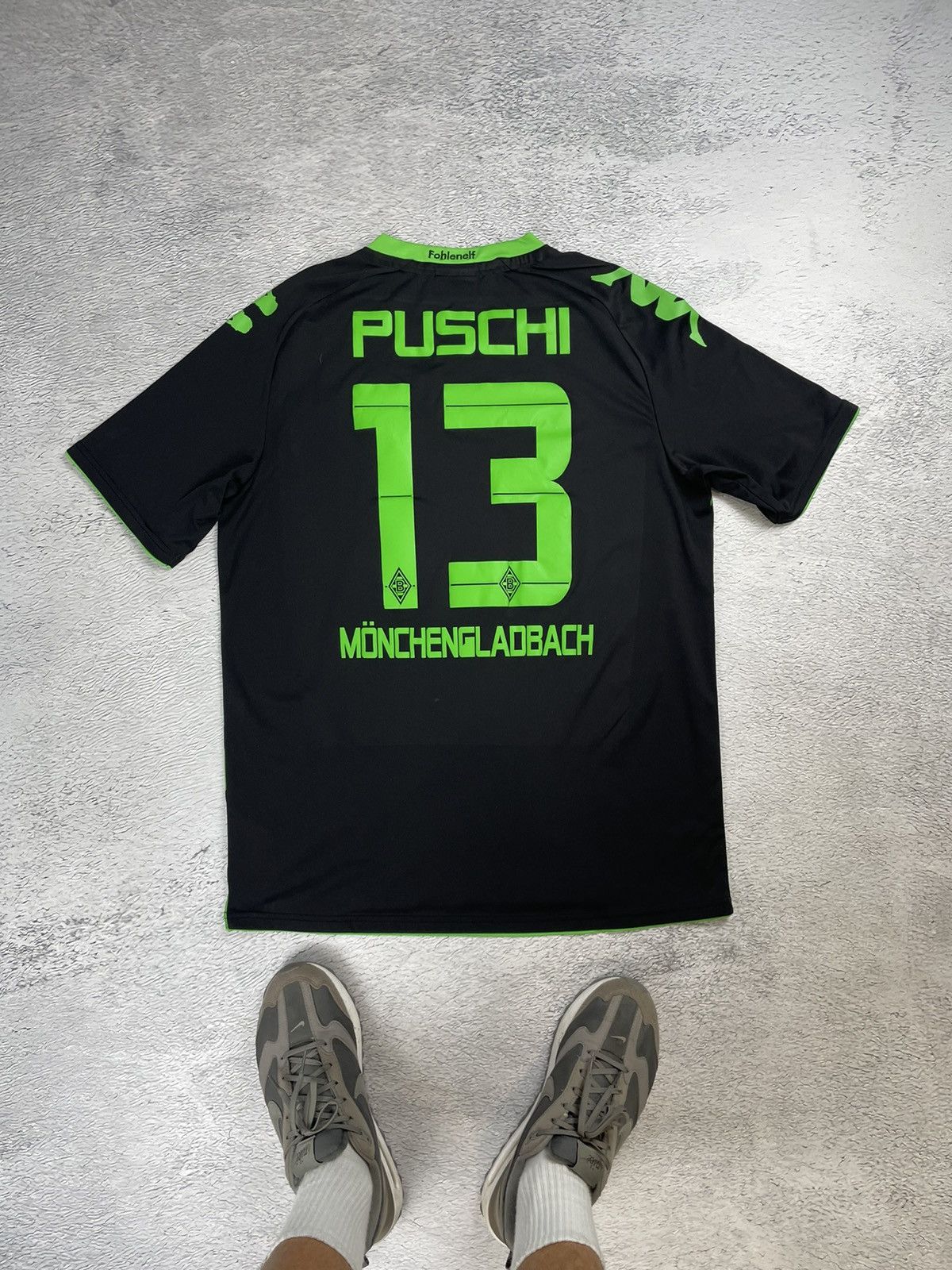 Kappa PUSCHI Borussia Monchengladbach 2014/15 Kappa Soccer Jersey Size US M / EU 48-50 / 2 - 2 Thumbnail