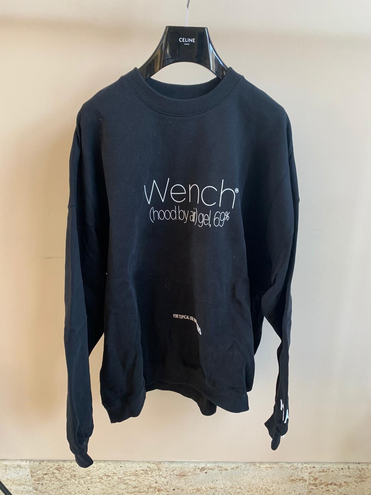 Image of Hood By Air Wench Sweater in Black, Men's (Size XS)