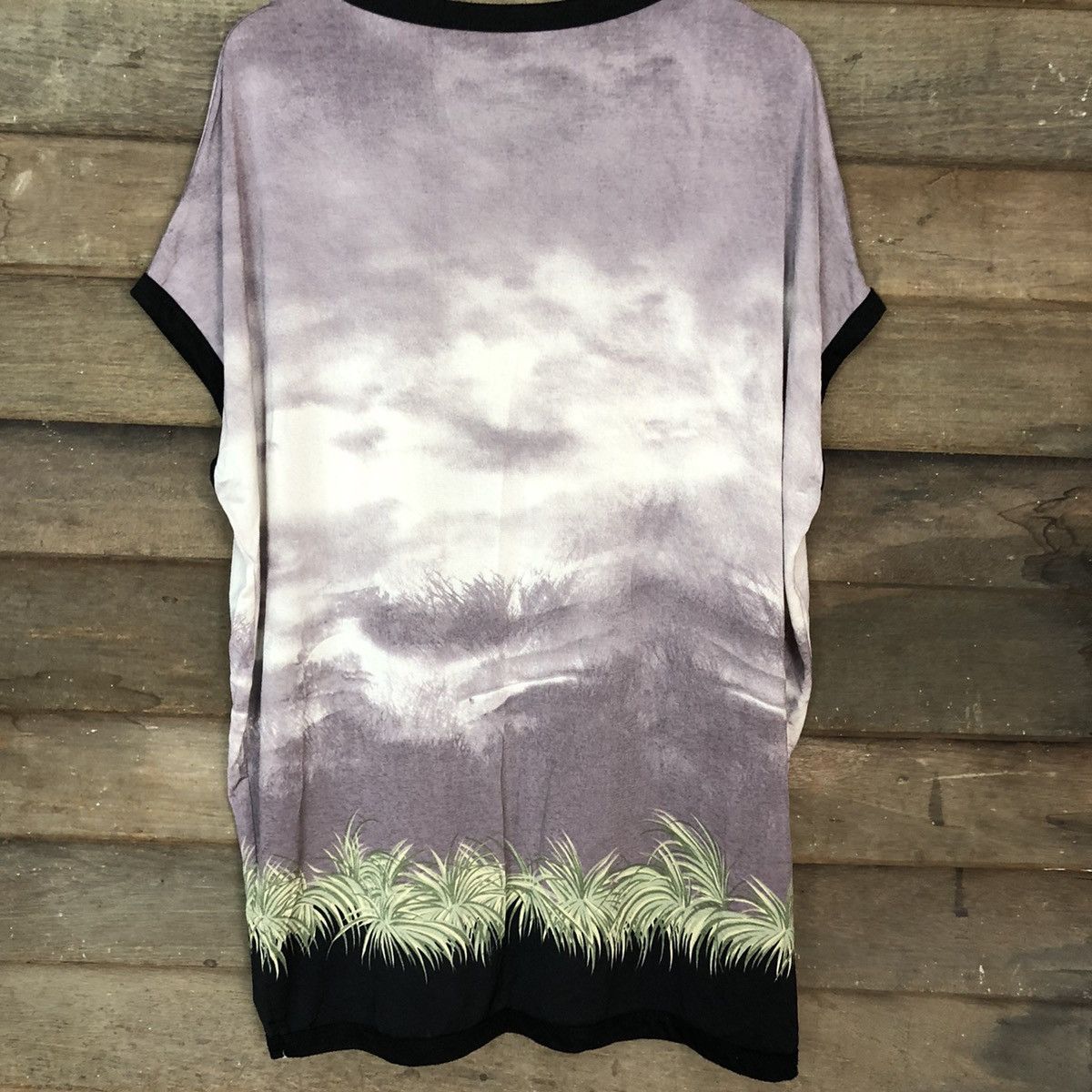 Japanese Brand Girrafe Purple Full Print Shirt #2933 Size US L / EU 52-54 / 3 - 12 Thumbnail