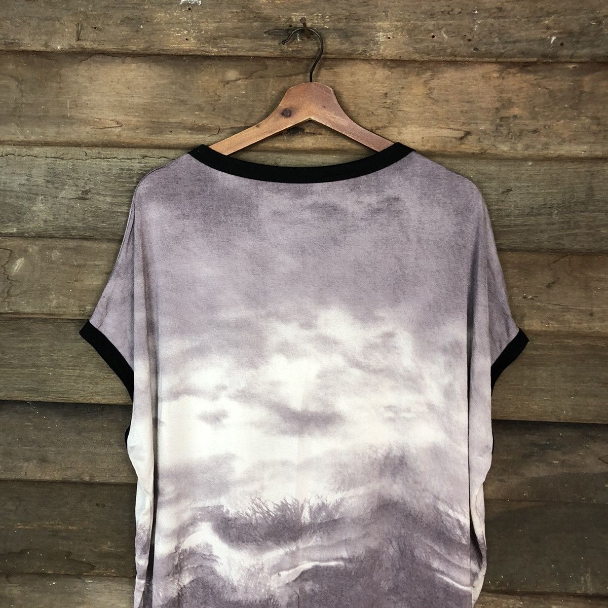 Japanese Brand Girrafe Purple Full Print Shirt #2933 Size US L / EU 52-54 / 3 - 11 Thumbnail