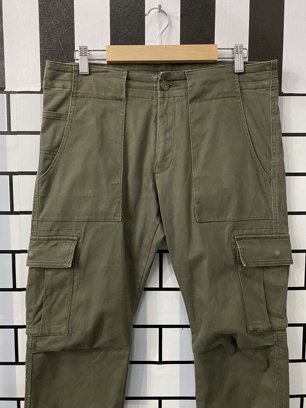 Boycott × Japanese Brand Vintage Boycott Japan Cargo Pants Technical Bush Pocket Slim Size US 32 / EU 48 - 3 Thumbnail