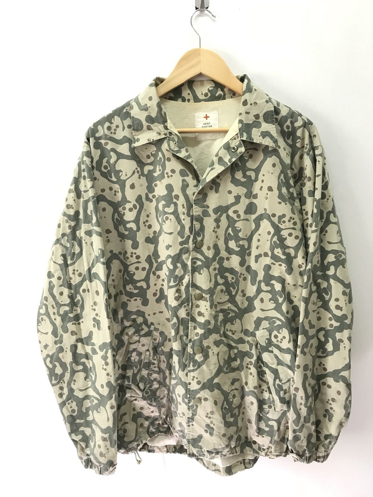 Head Porter × If Six Was Nine × Japanese Brand SICK 💥Porter Military Camou ChoreJacket Size US L / EU 52-54 / 3 - 1 Thumbnail