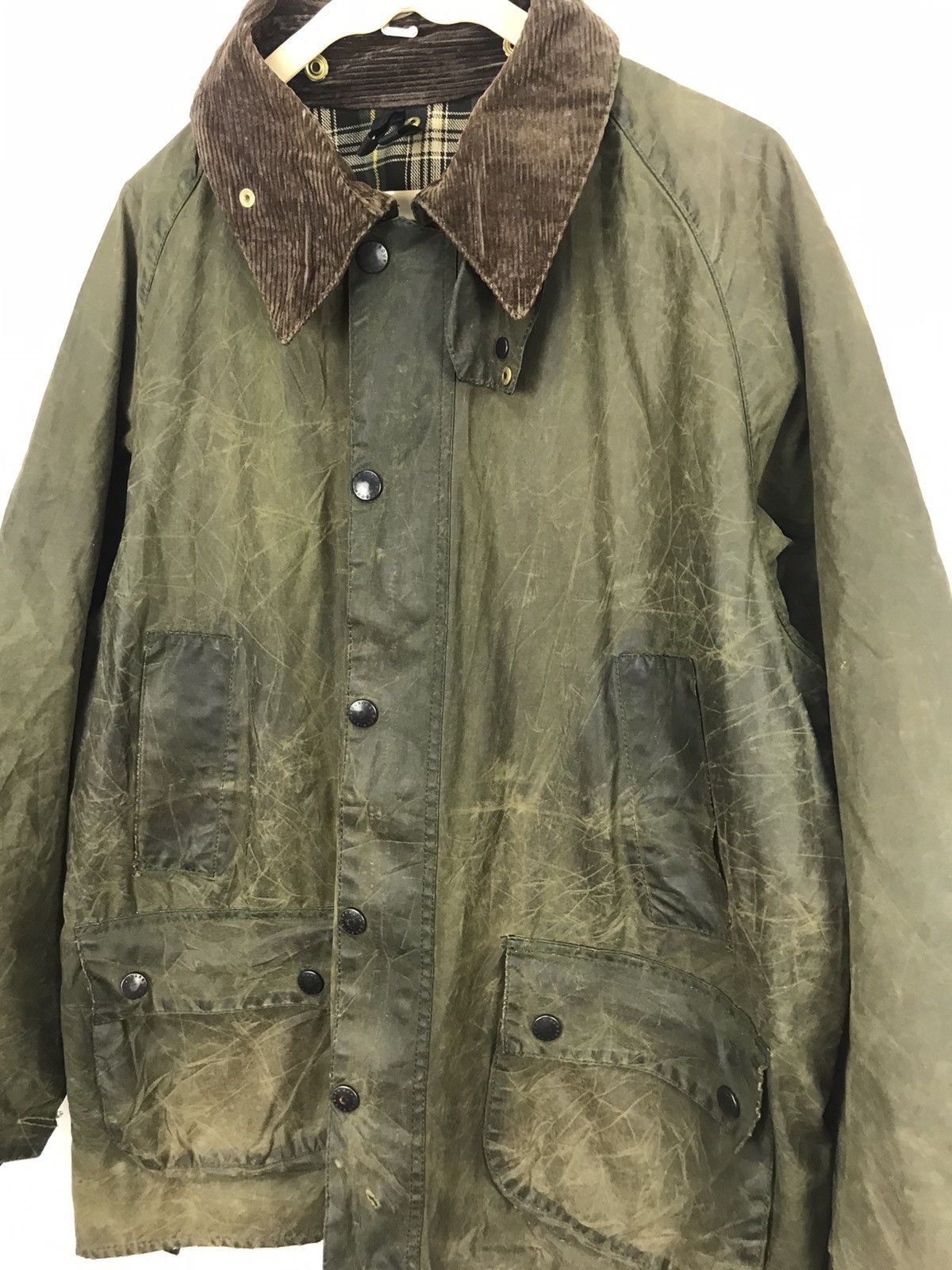 Barbour × Designer 🔥BEST OFFER 🔥Barbour distressed zipper jacket Size US L / EU 52-54 / 3 - 3 Thumbnail
