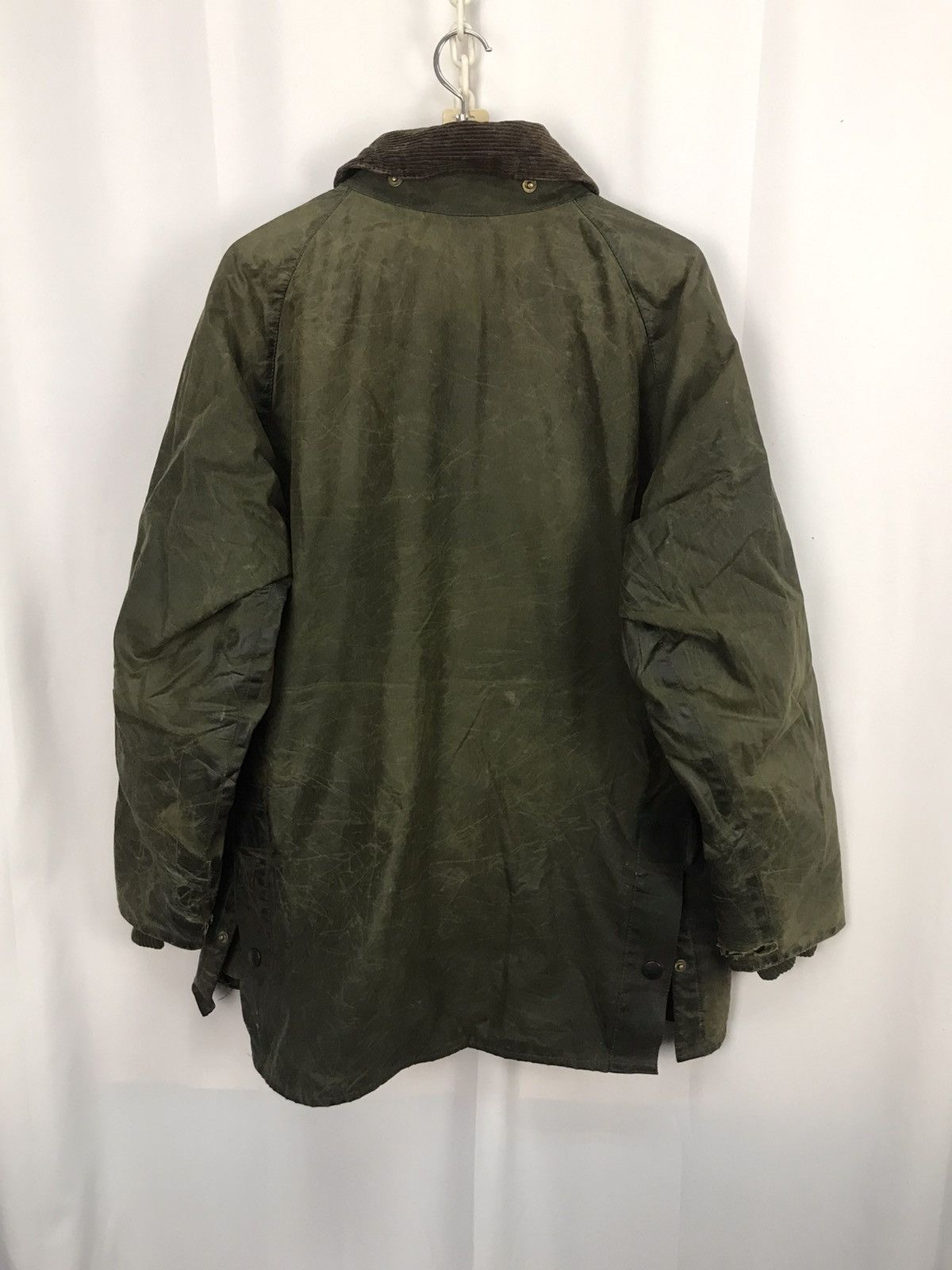 Barbour × Designer 🔥BEST OFFER 🔥Barbour distressed zipper jacket Size US L / EU 52-54 / 3 - 9 Thumbnail